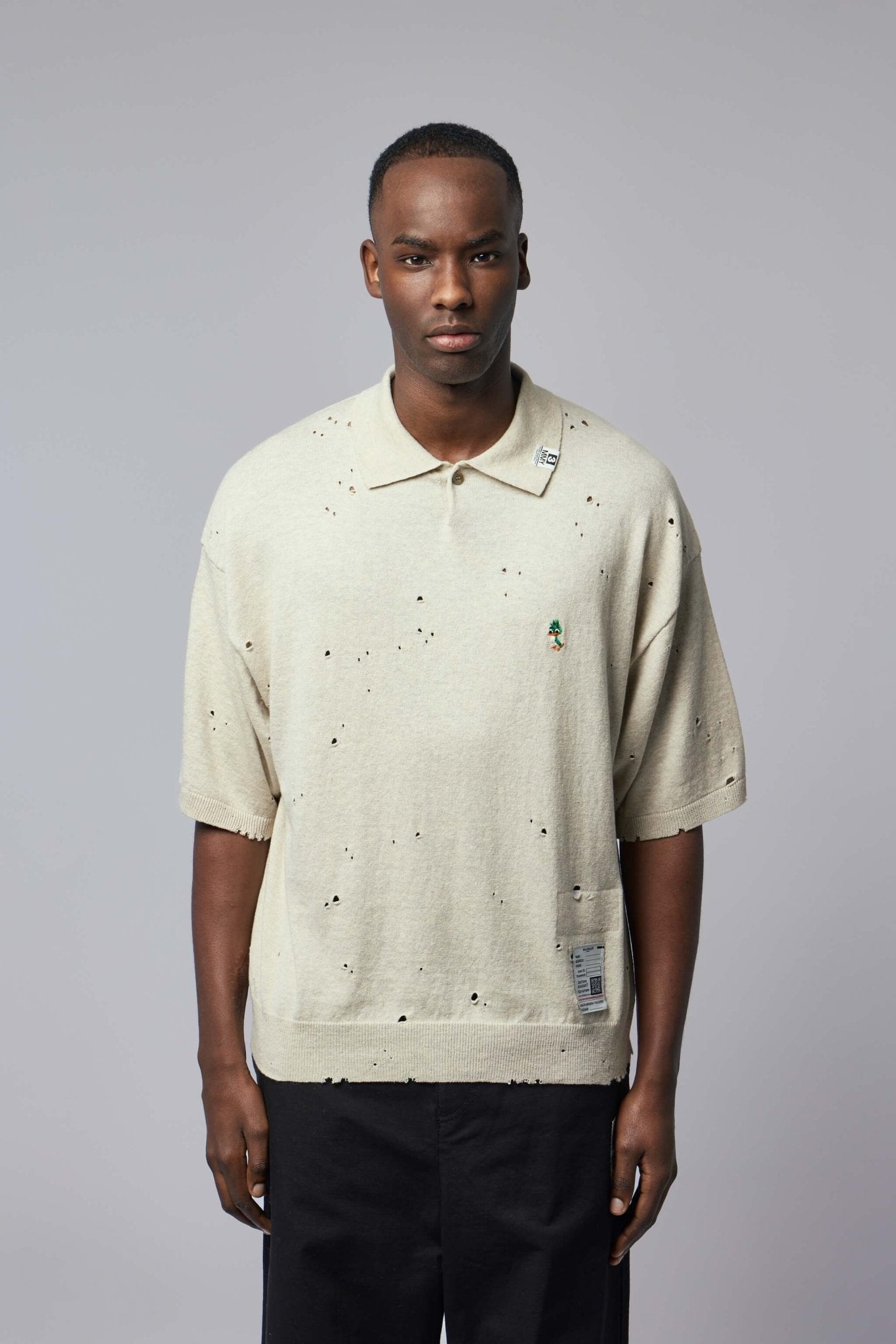 Maison Mihara Yasuhiro - Distressed Knit Tee - LABELS