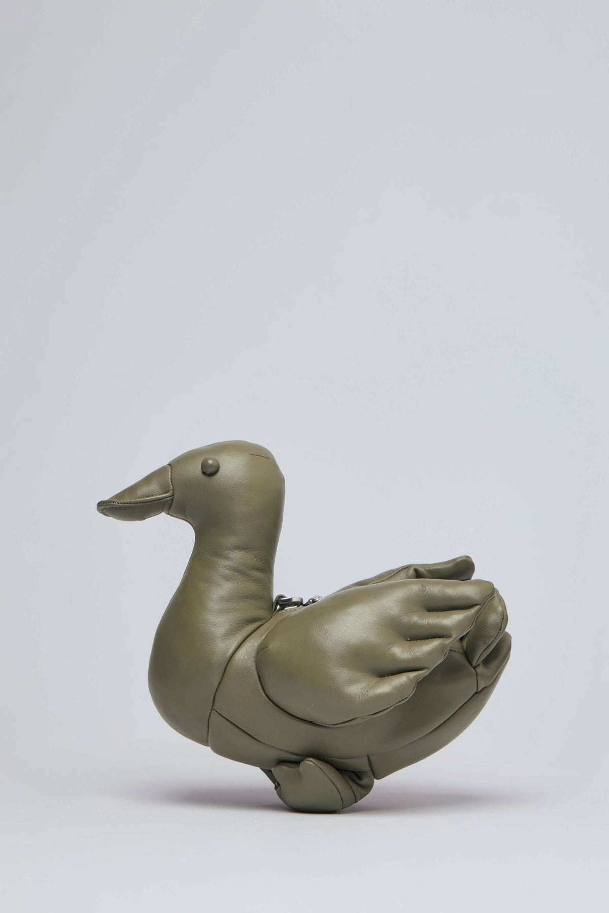 Maison Mihara Yasuhiro Dolls Duck Shoulder Bag in premium sheepskin with distinctive sculptural design