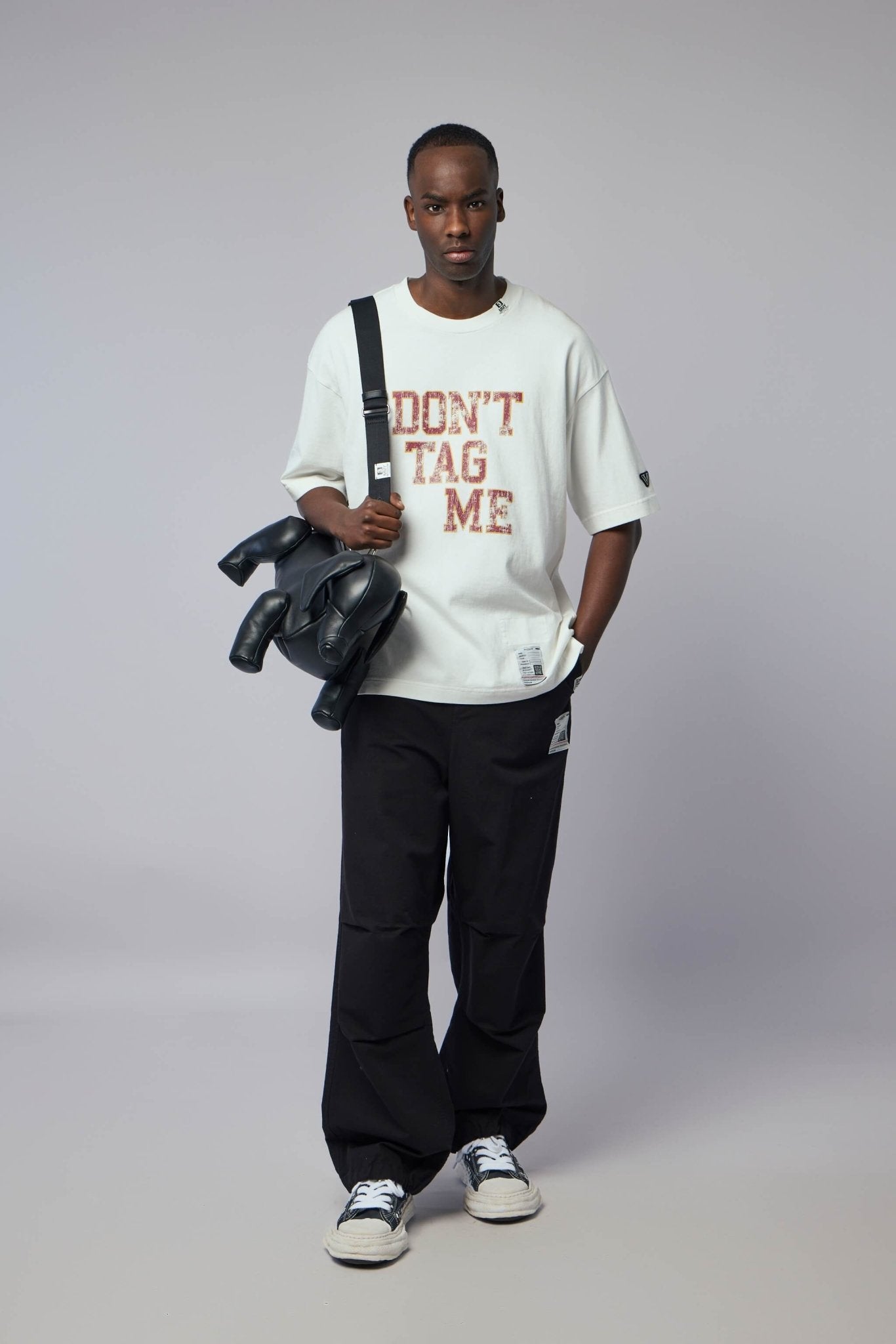 Maison Mihara Yasuhiro - Don't Tag Me Printed Tee - LABELS