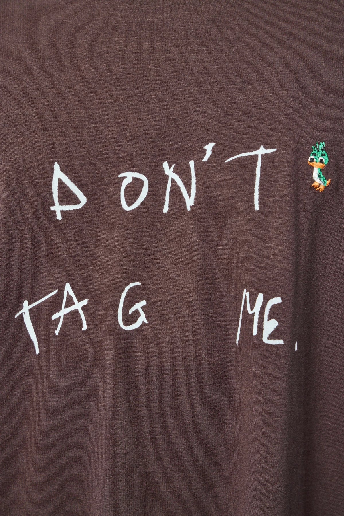 Maison Mihara Yasuhiro - Don't Tag Me. Printed Tee - LABELS