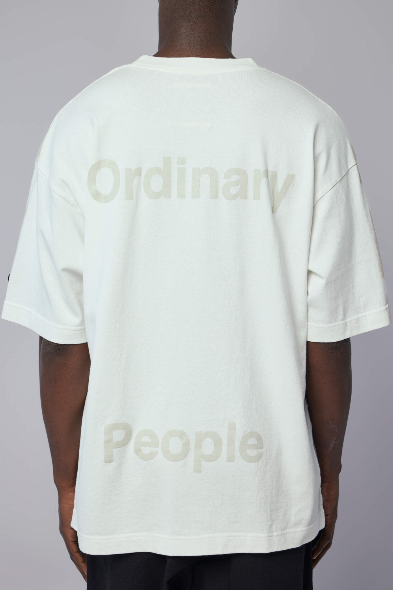 Maison Mihara Yasuhiro - Don't Tag Me Printed Tee - LABELS