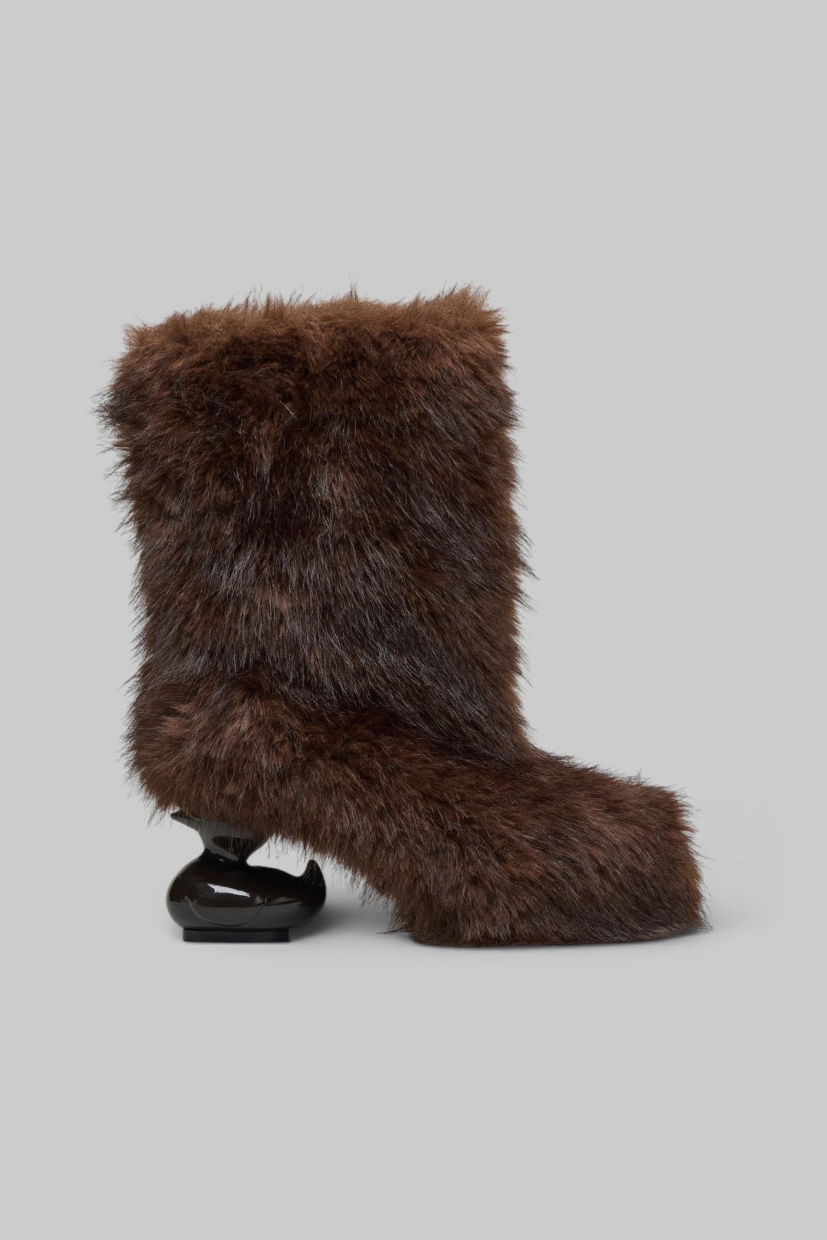 Maison Mihara Yasuhiro - Duck Heel Fur Boots - LABELS