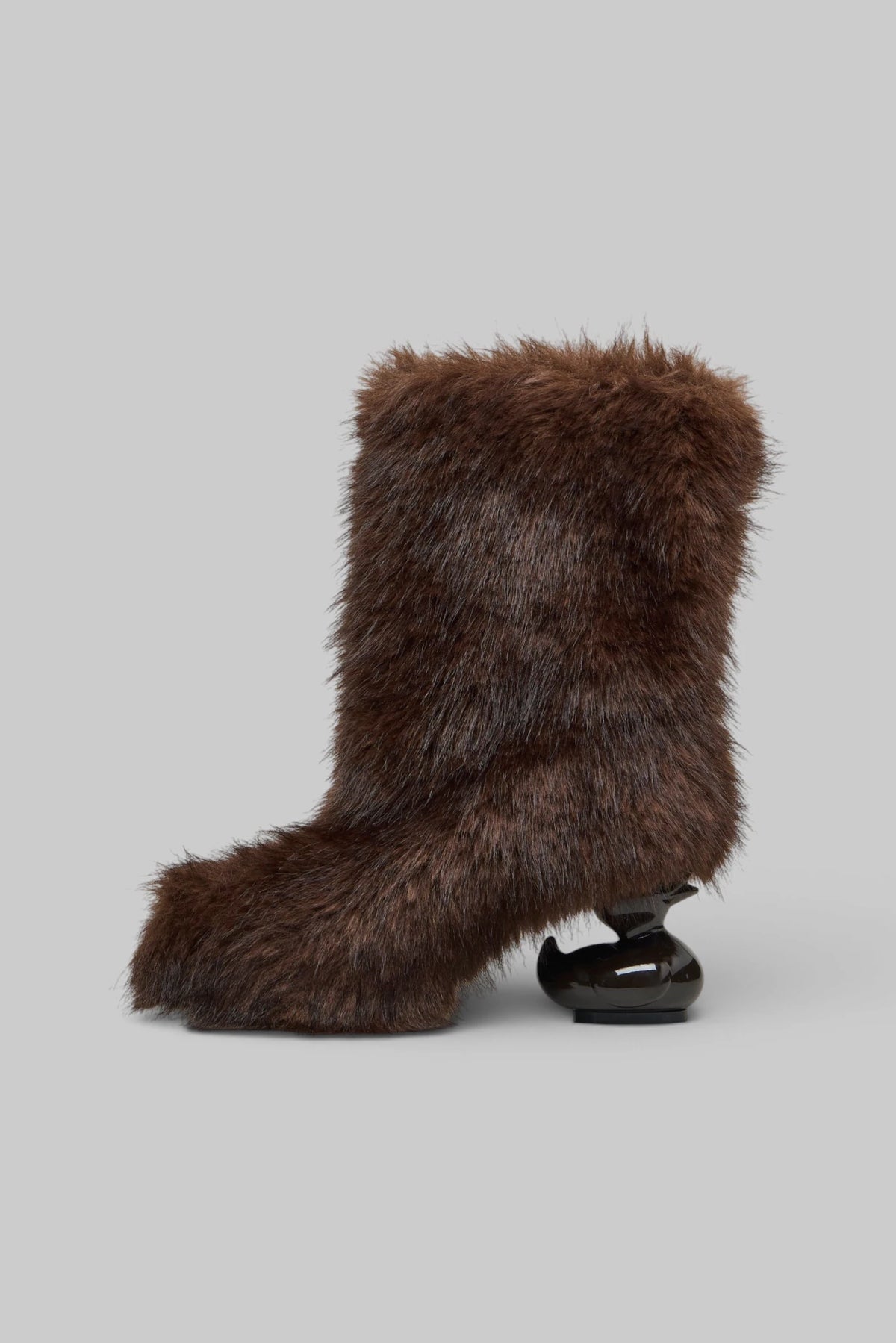 Maison Mihara Yasuhiro - Duck Heel Fur Boots - LABELS