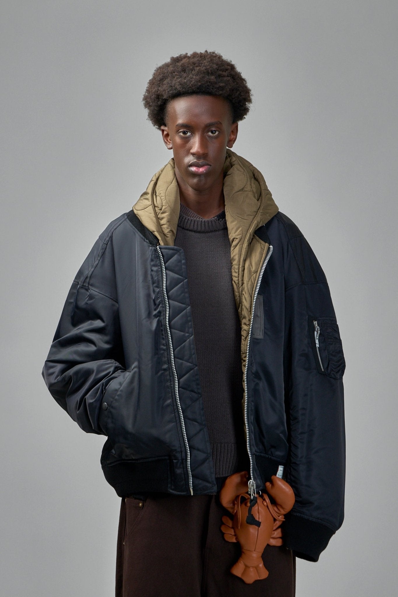 Maison Mihara Yasuhiro - Hooded Bomber Jacket - LABELS