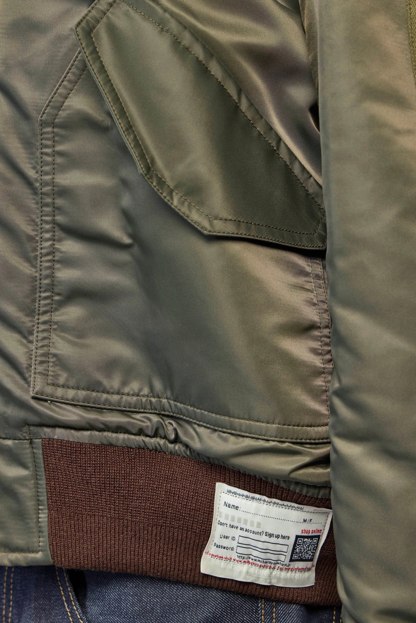 Maison Mihara Yasuhiro - Hooded Bomber Jacket - LABELS
