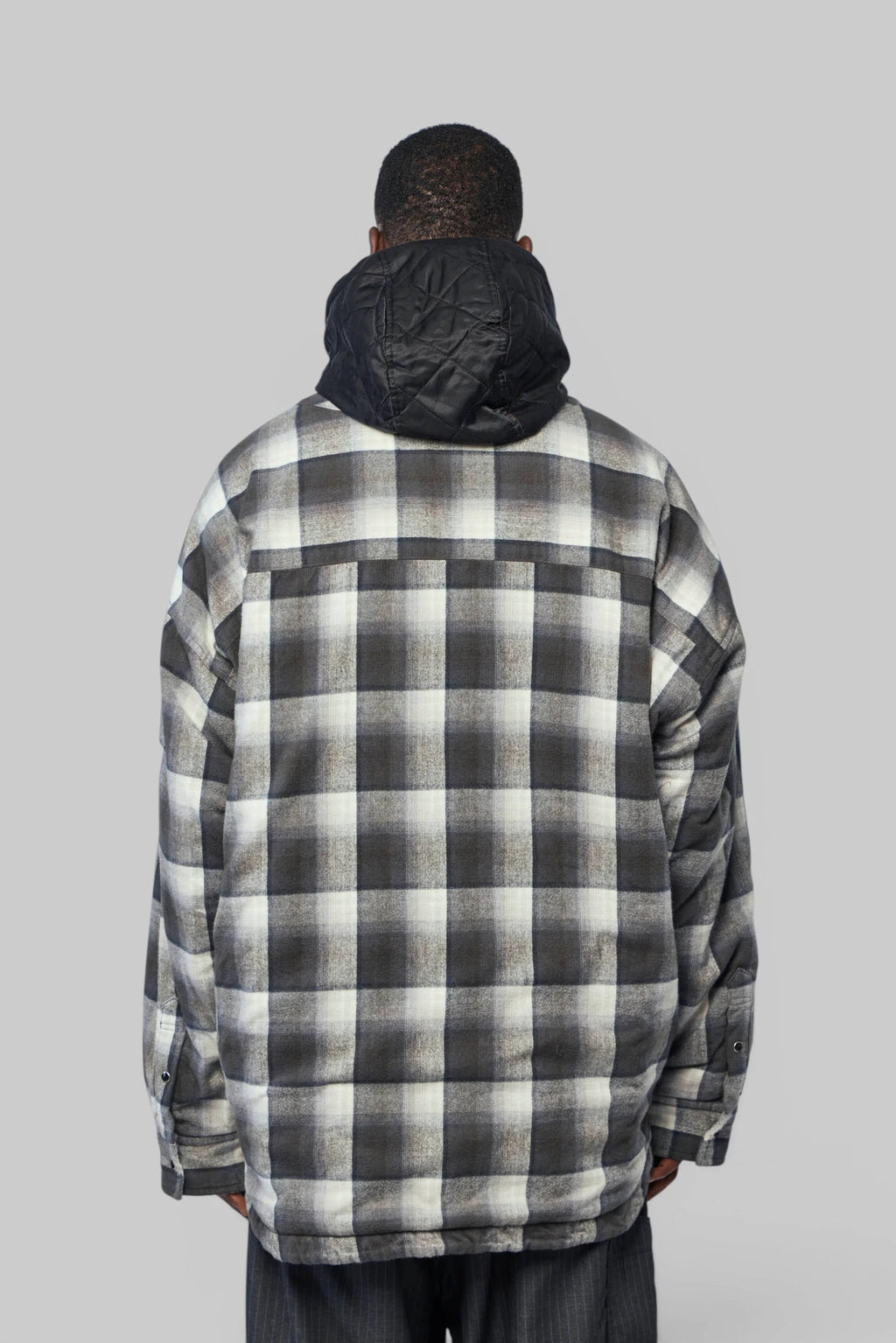Maison Mihara Yasuhiro - Hooded Check Shirt - LABELS