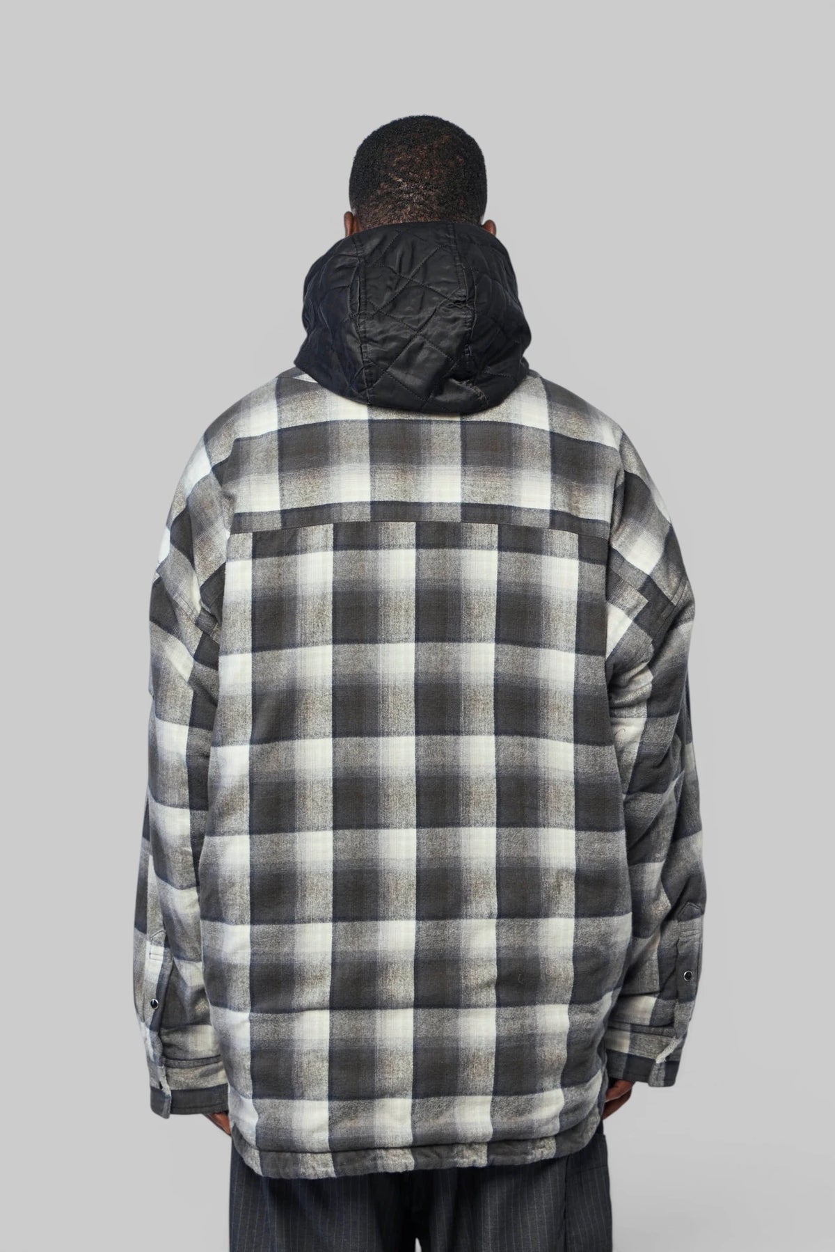 Maison Mihara Yasuhiro - Hooded Check Shirt - LABELS