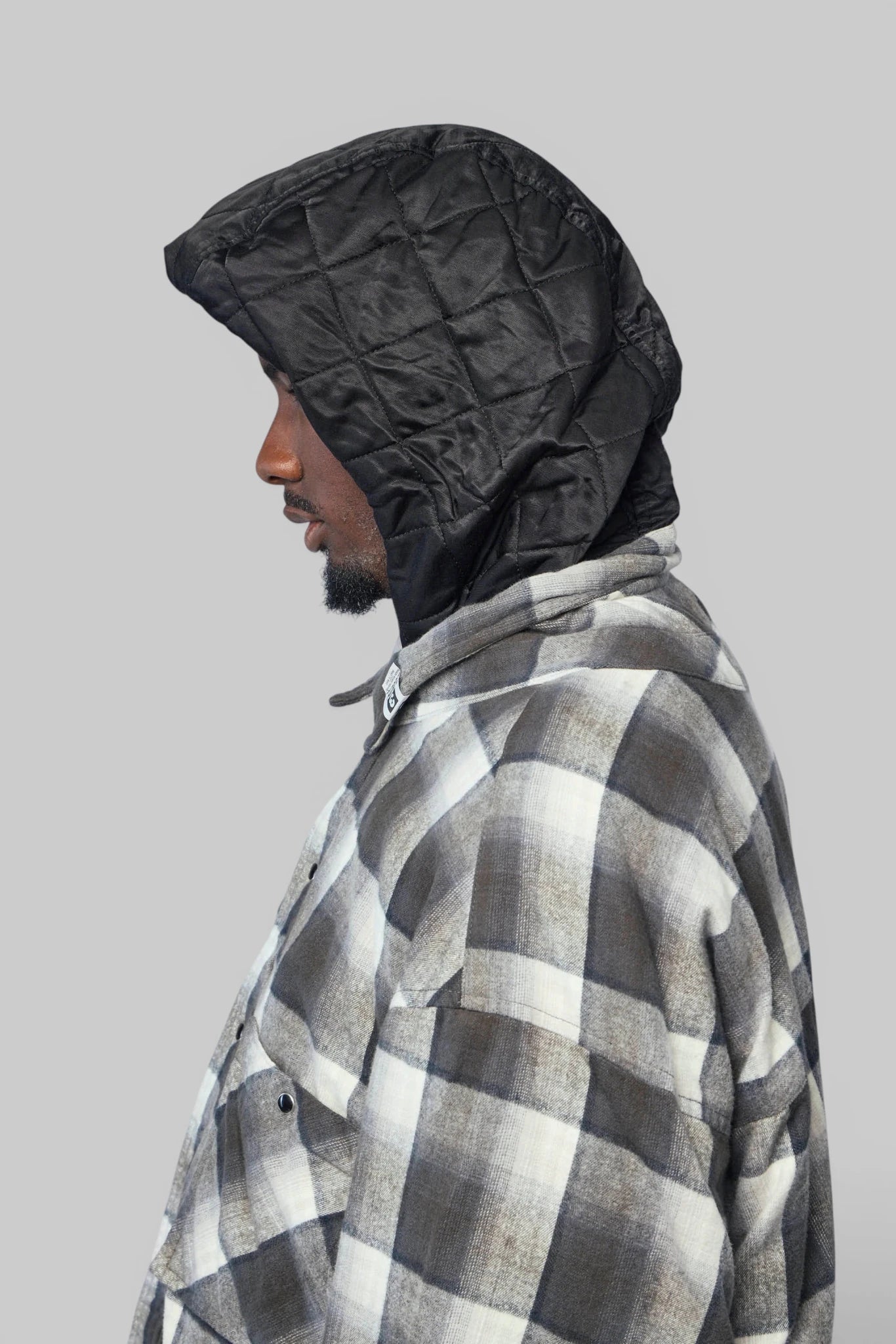 Maison Mihara Yasuhiro - Hooded Check Shirt - LABELS