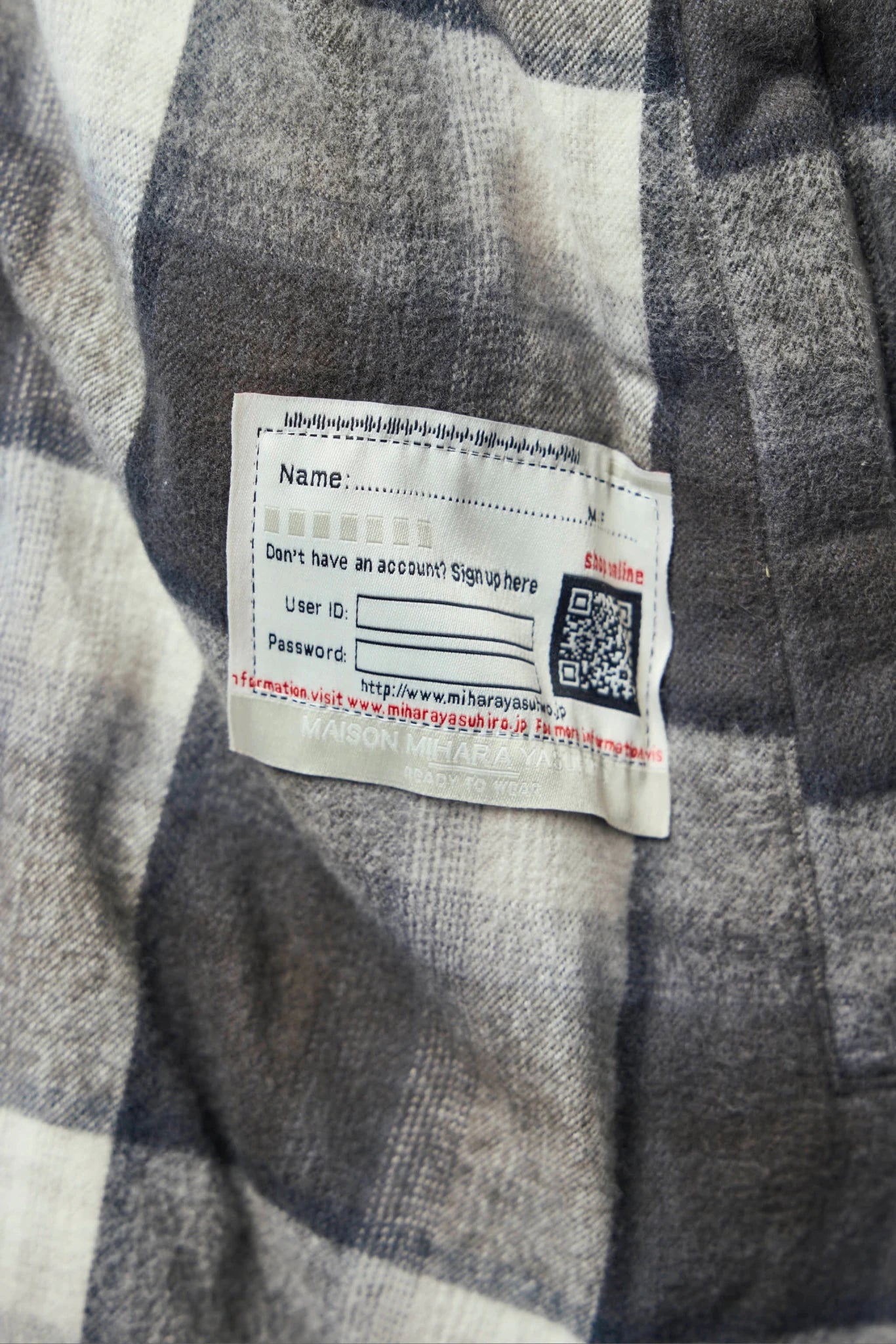Maison Mihara Yasuhiro - Hooded Check Shirt - LABELS