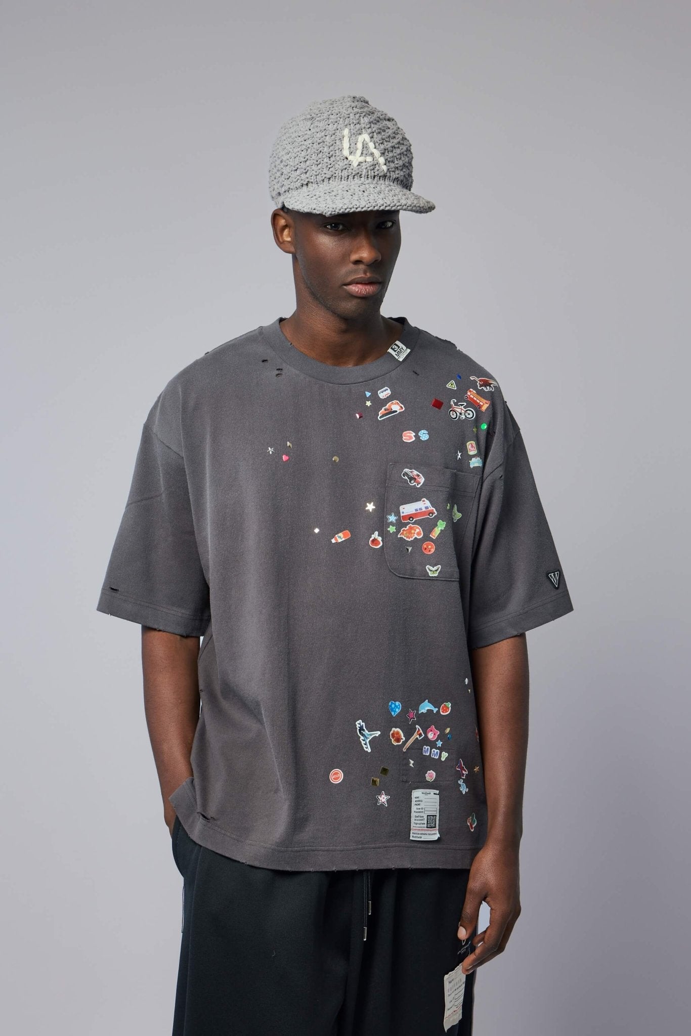 Maison Mihara Yasuhiro - Kids Sticker Tee - LABELS