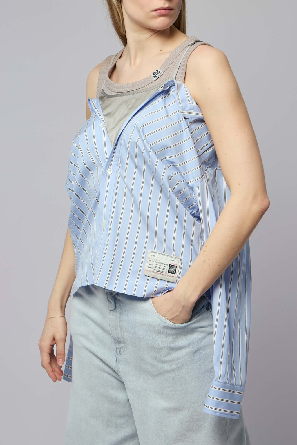 Maison Mihara Yasuhiro - Layered Stripe Shirts - LABELS