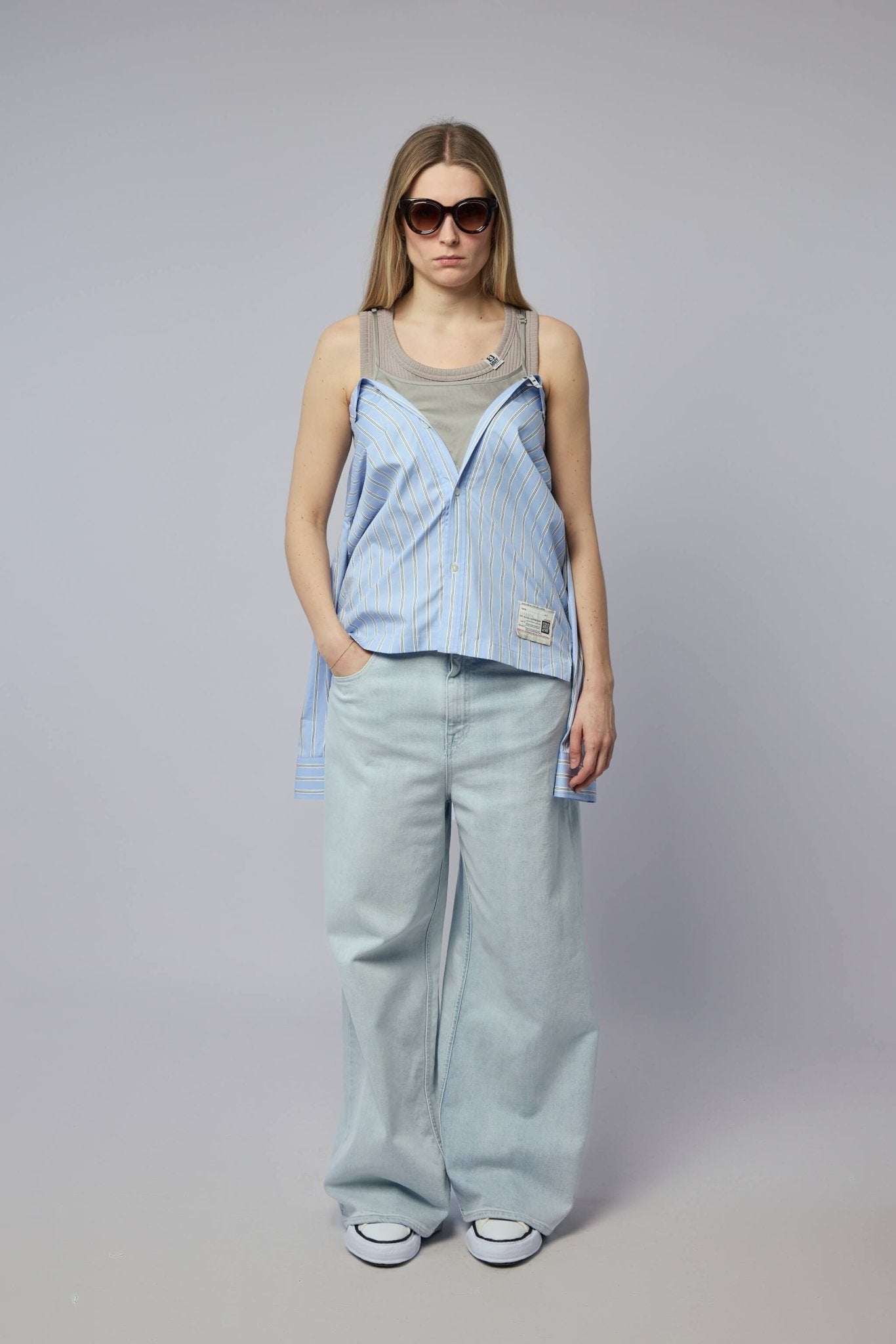 Maison Mihara Yasuhiro - Layered Stripe Shirts - LABELS