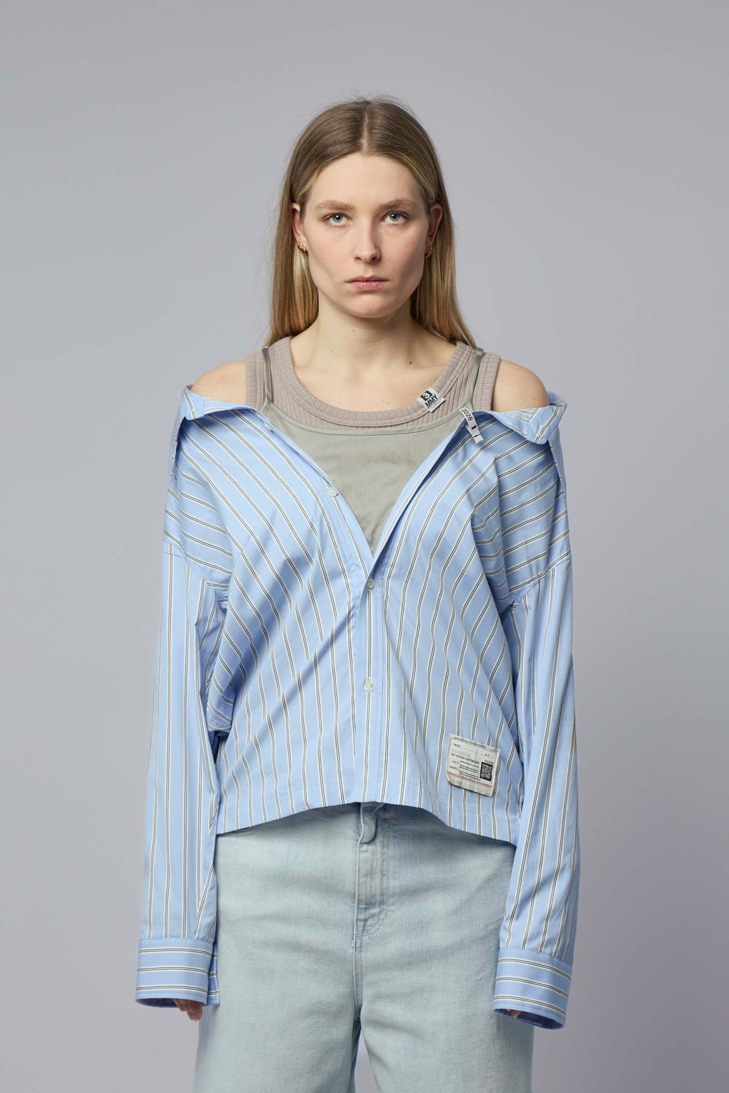Maison Mihara Yasuhiro - Layered Stripe Shirts - LABELS