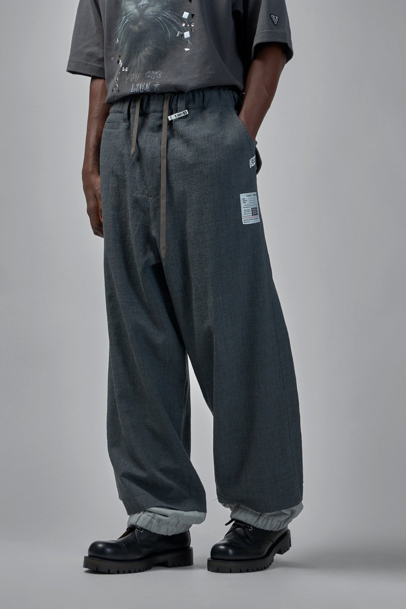 Maison Mihara Yasuhiro - Mix Layered Wool Pants - LABELS