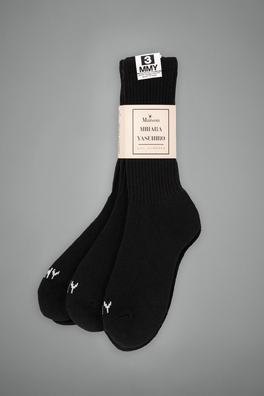 Maison Mihara Yasuhiro - MMY 3 - Pack Socks - LABELS