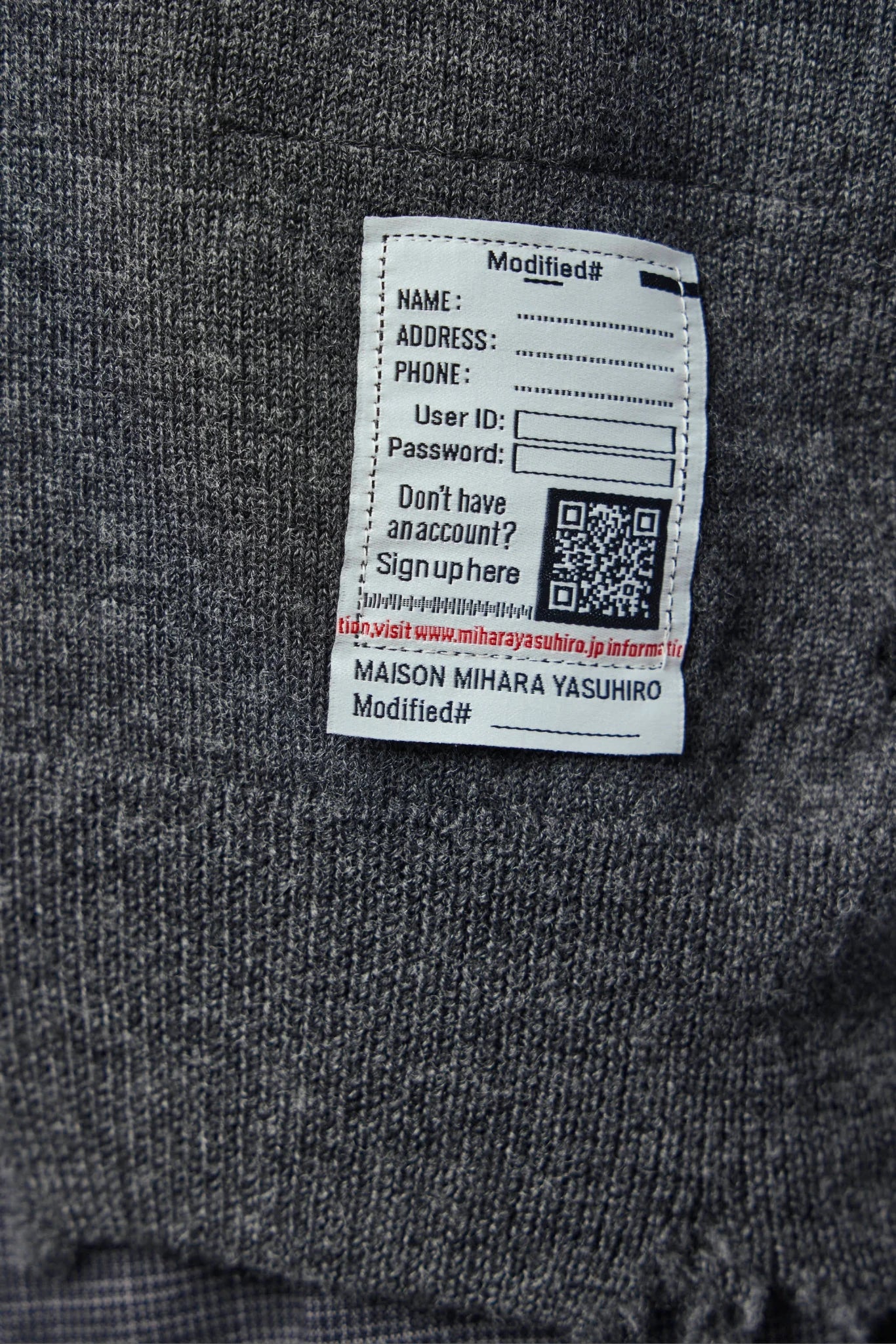 Maison Mihara Yasuhiro - Pearl Distressed Knit LS Pullover - LABELS