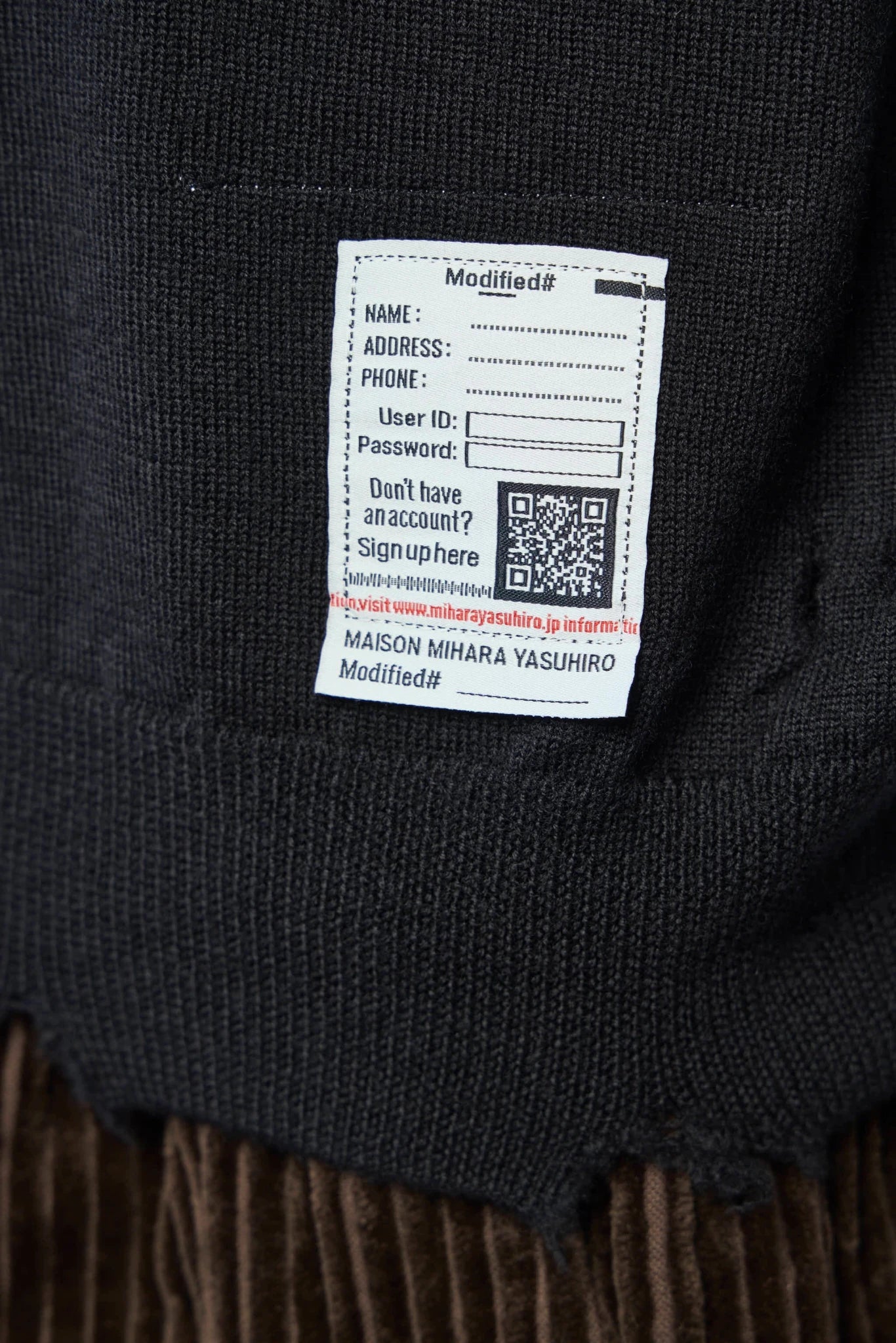 Maison Mihara Yasuhiro - Pearl Distressed Knit LS Pullover - LABELS