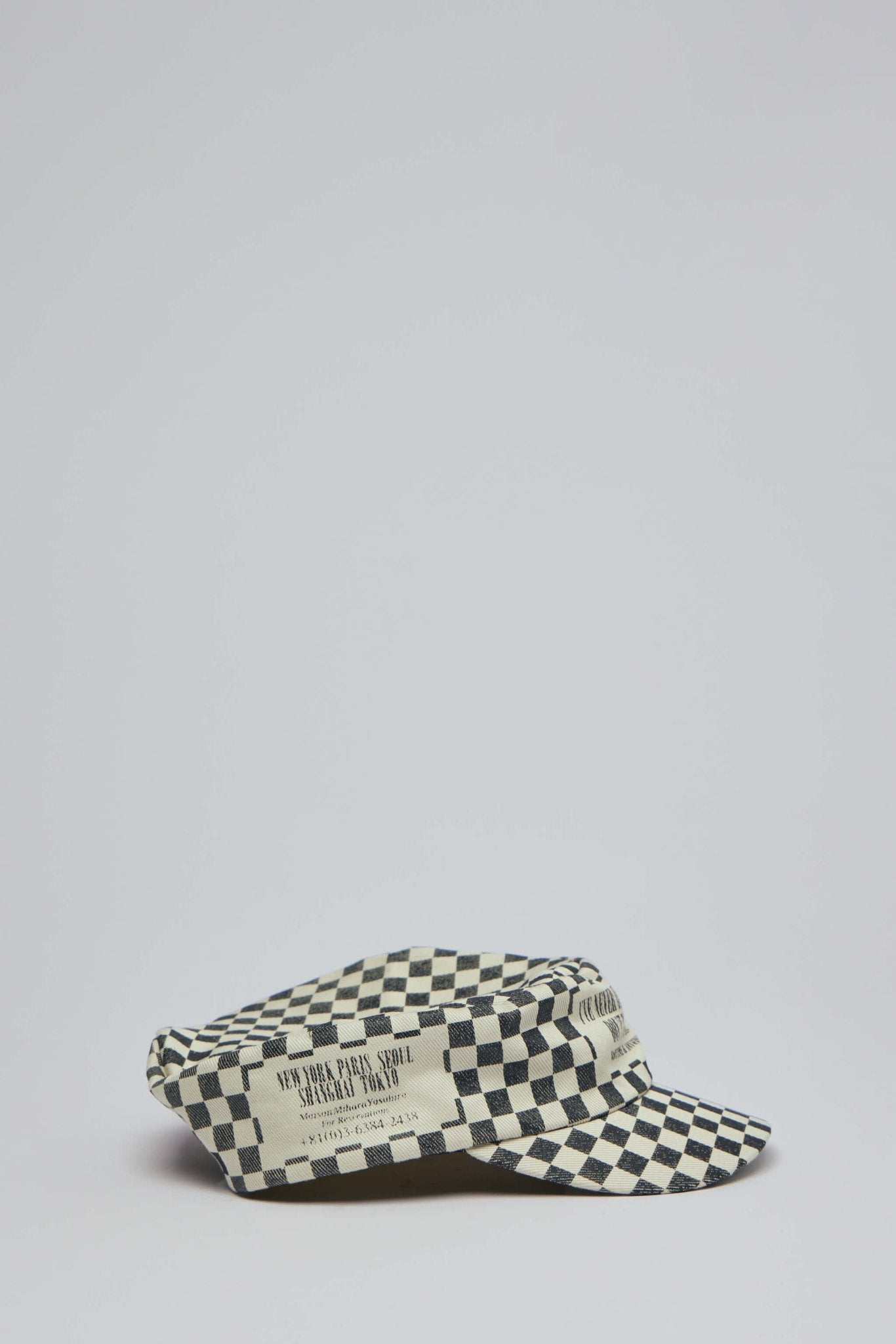 Maison Mihara Yasuhiro - Printed Cap - LABELS