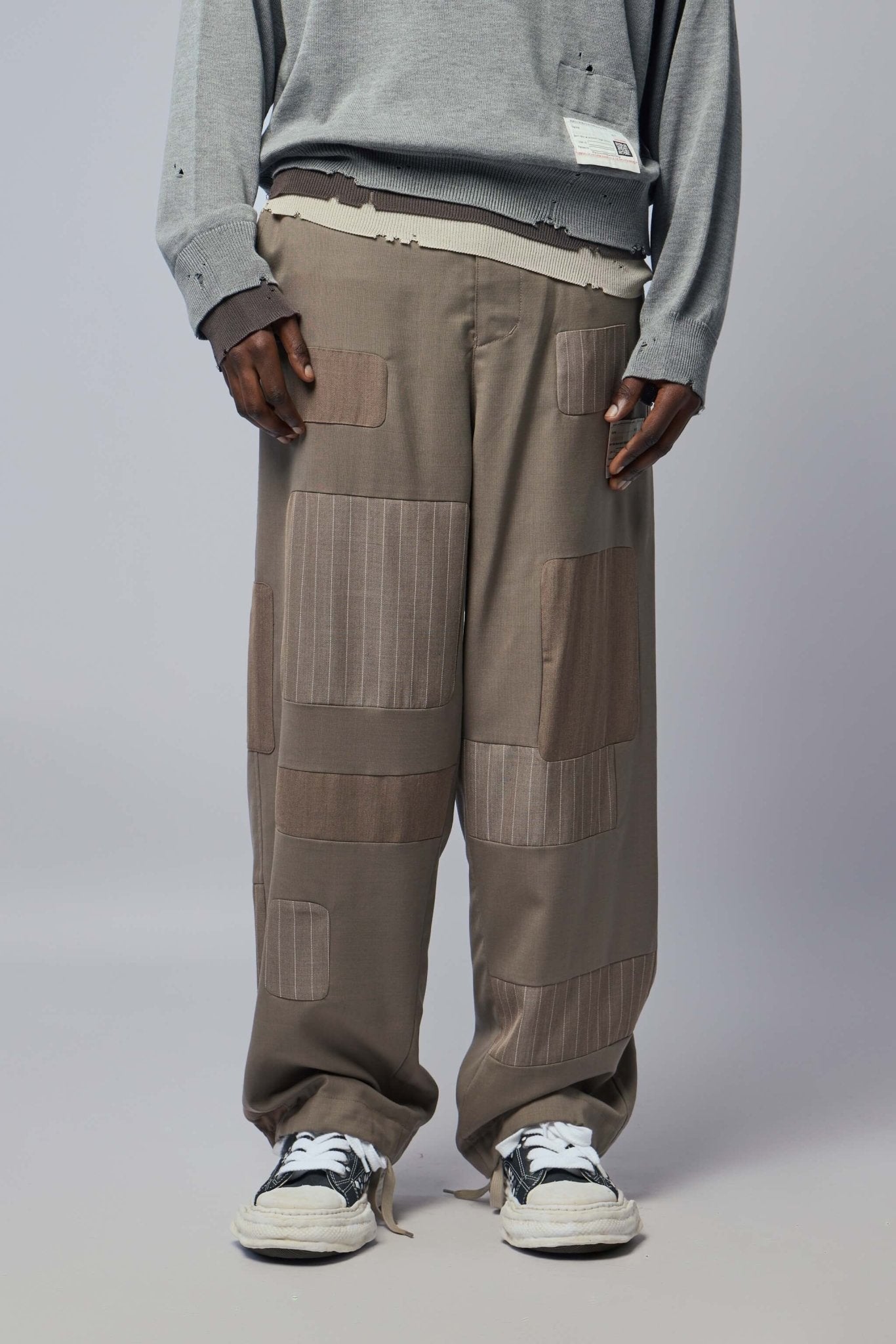 Maison Mihara Yasuhiro - Repaired Woven Slacks - LABELS