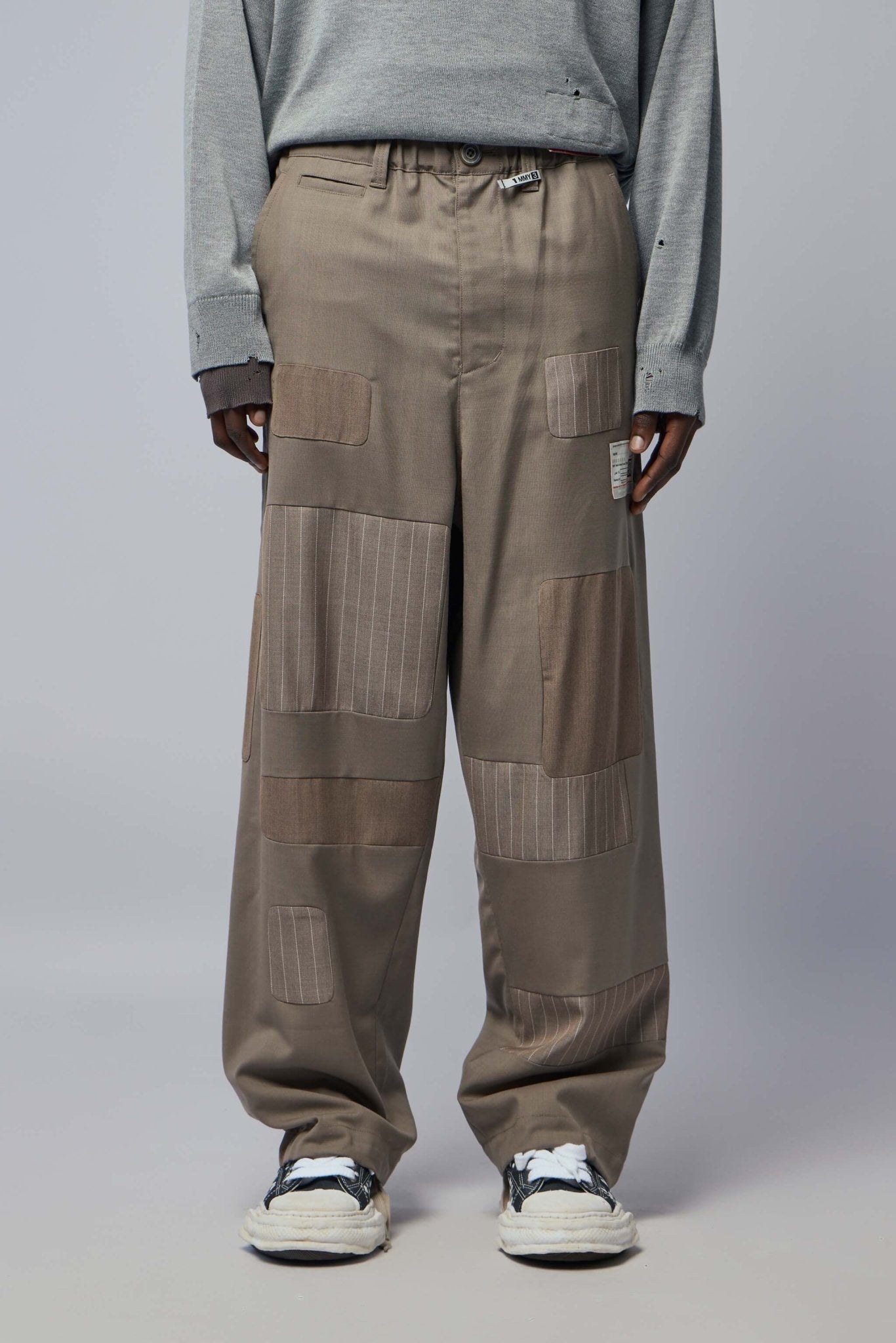 Maison Mihara Yasuhiro - Repaired Woven Slacks - LABELS