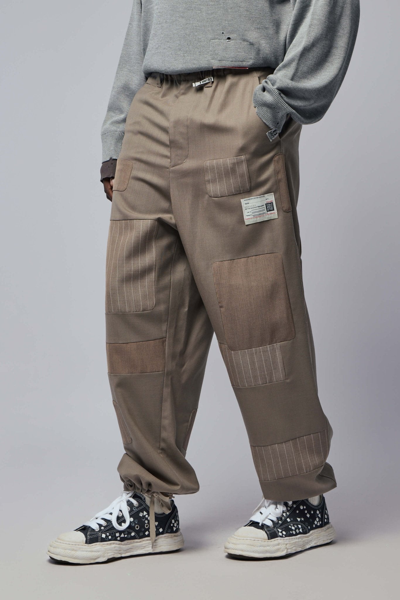 Maison Mihara Yasuhiro - Repaired Woven Slacks - LABELS