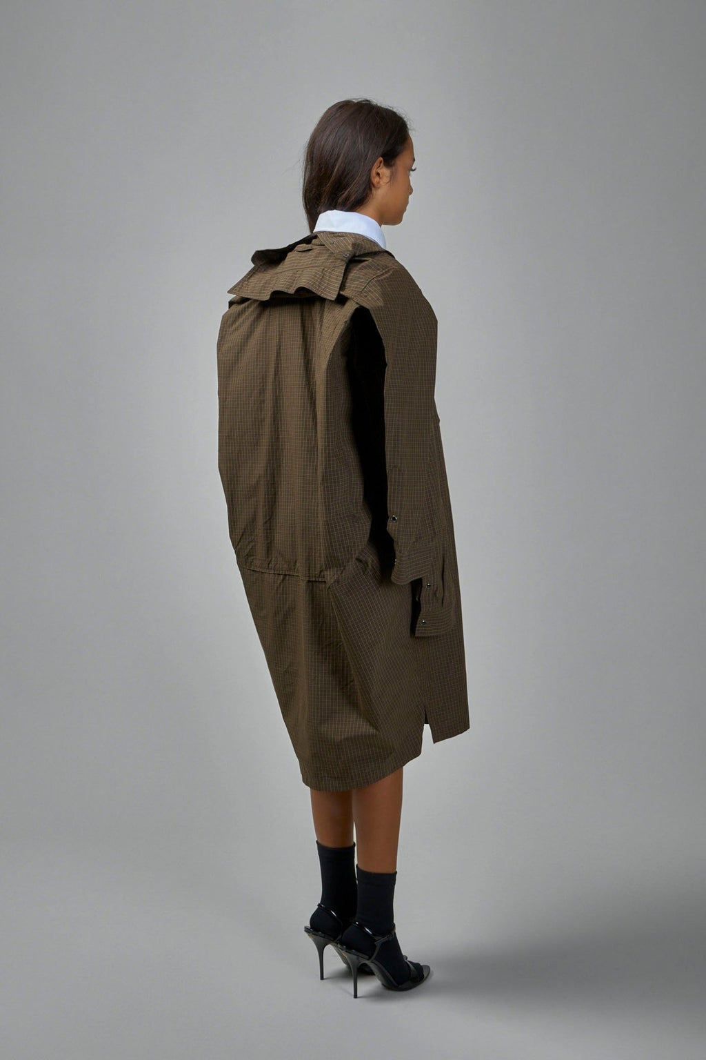 Maison Mihara Yasuhiro - Shawl Layered Shirts Dress - LABELS