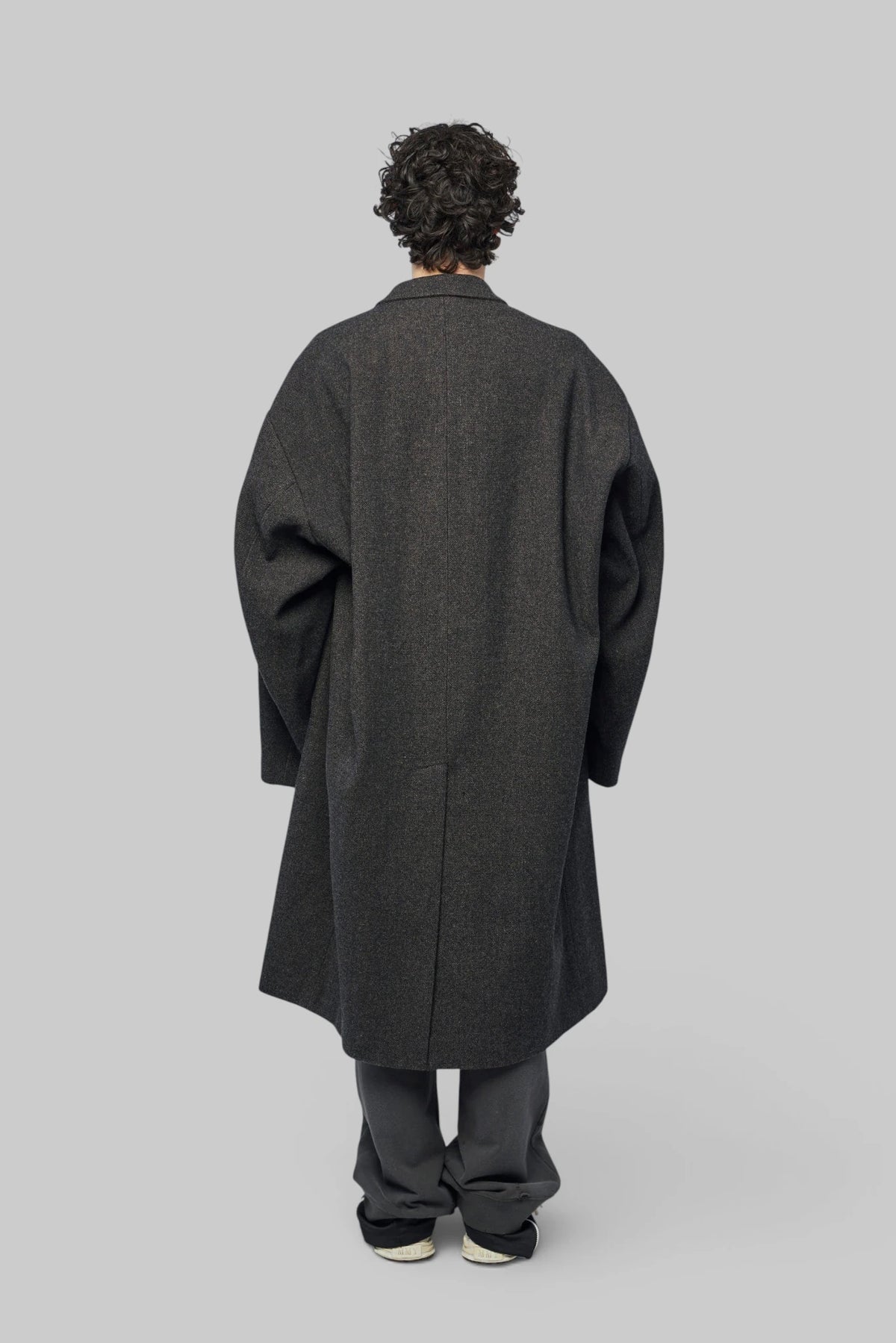 Maison Mihara Yasuhiro - Shifted Shoulder Coat - LABELS