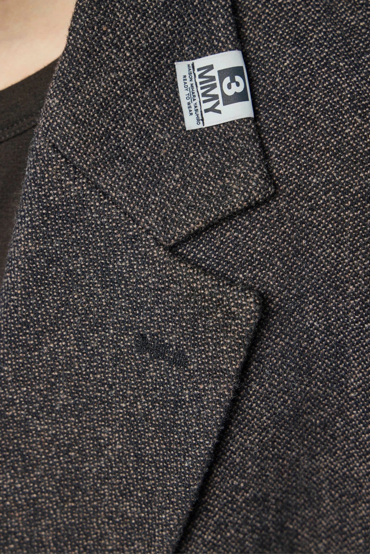 Maison Mihara Yasuhiro - Shifted Shoulder Coat - LABELS