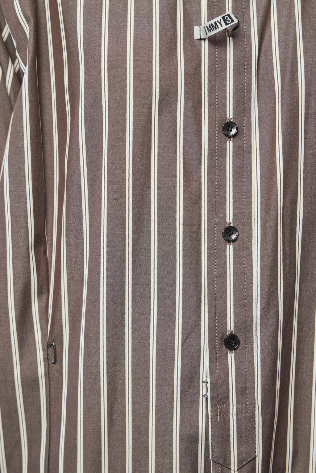 Maison Mihara Yasuhiro - Stripe Shirts With Hook - LABELS