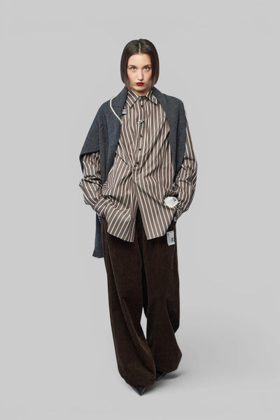 Stripe Shirts With Hook