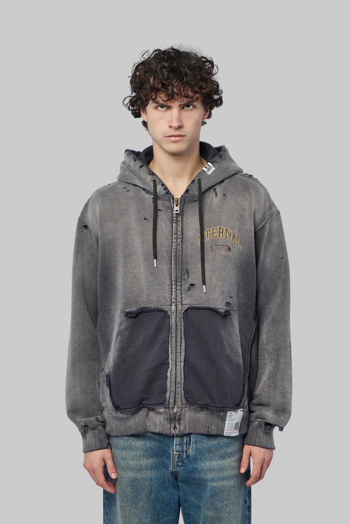 Maison Mihara Yasuhiro - Sun Faded Sweat Parka - LABELS