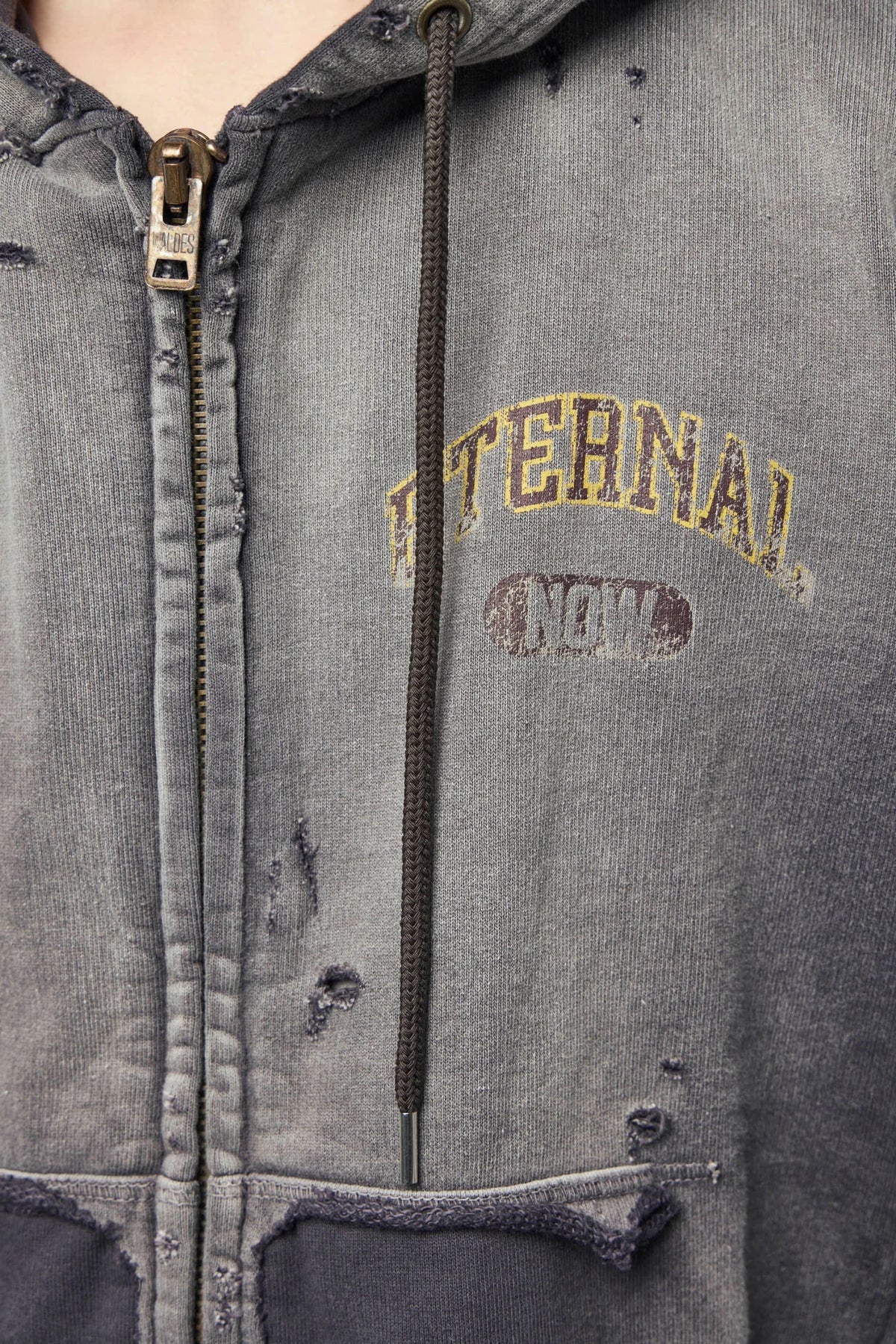 Maison Mihara Yasuhiro - Sun Faded Sweat Parka - LABELS
