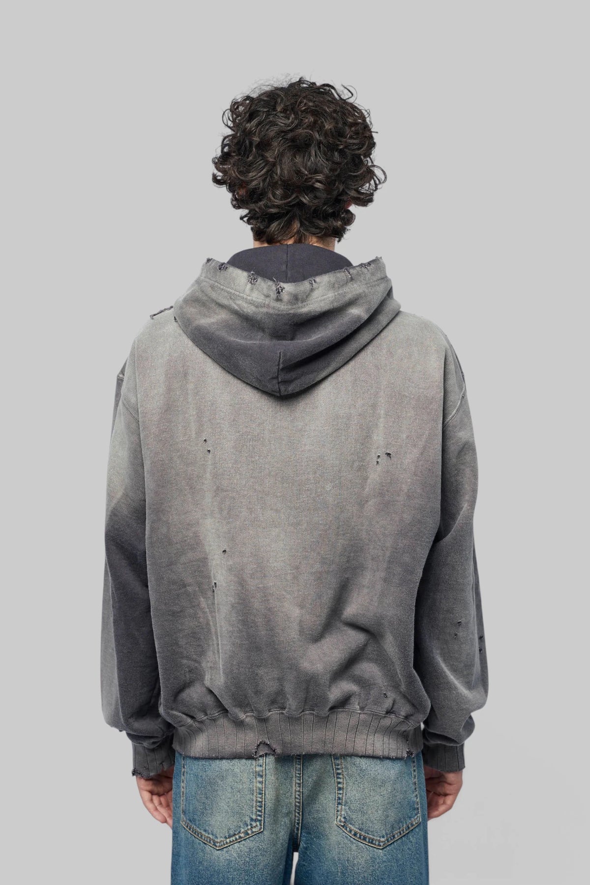 Maison Mihara Yasuhiro - Sun Faded Sweat Parka - LABELS
