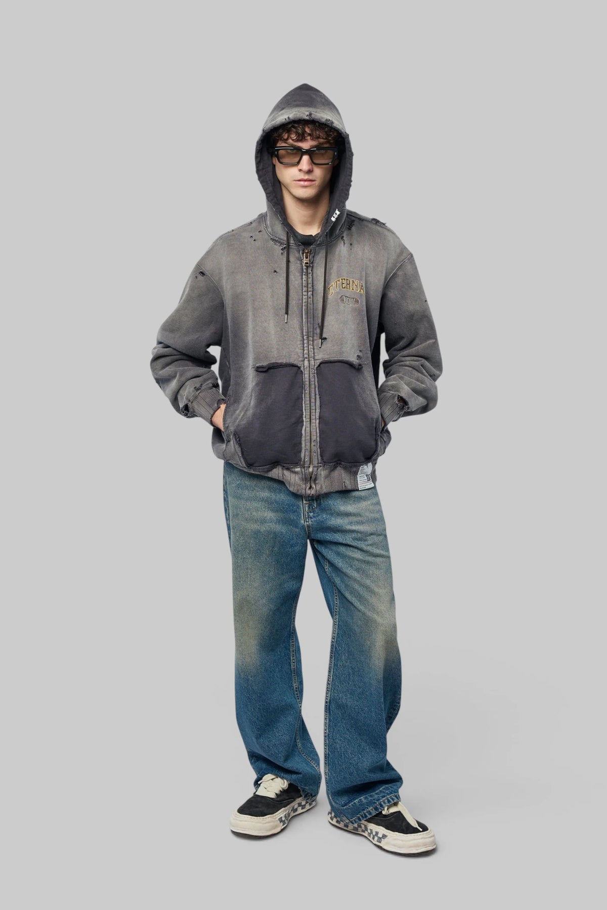 Maison Mihara Yasuhiro - Sun Faded Sweat Parka - LABELS