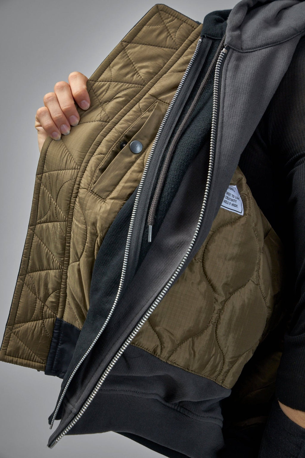 Maison Mihara Yasuhiro - Triple Layered Bomber Jacket - LABELS