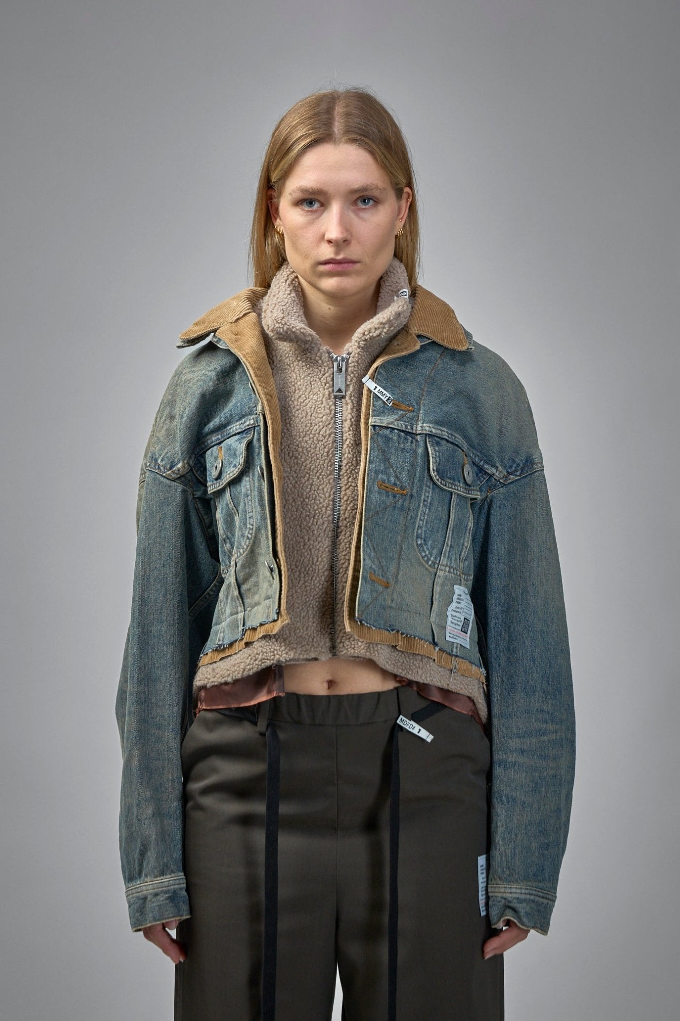 Triple Layered Denim Jacket - LABELS