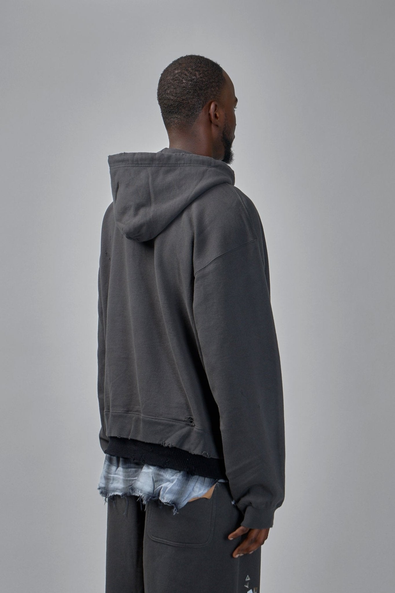 Maison Mihara Yasuhiro - Triple Layered Half - Zip Hoodie - LABELS