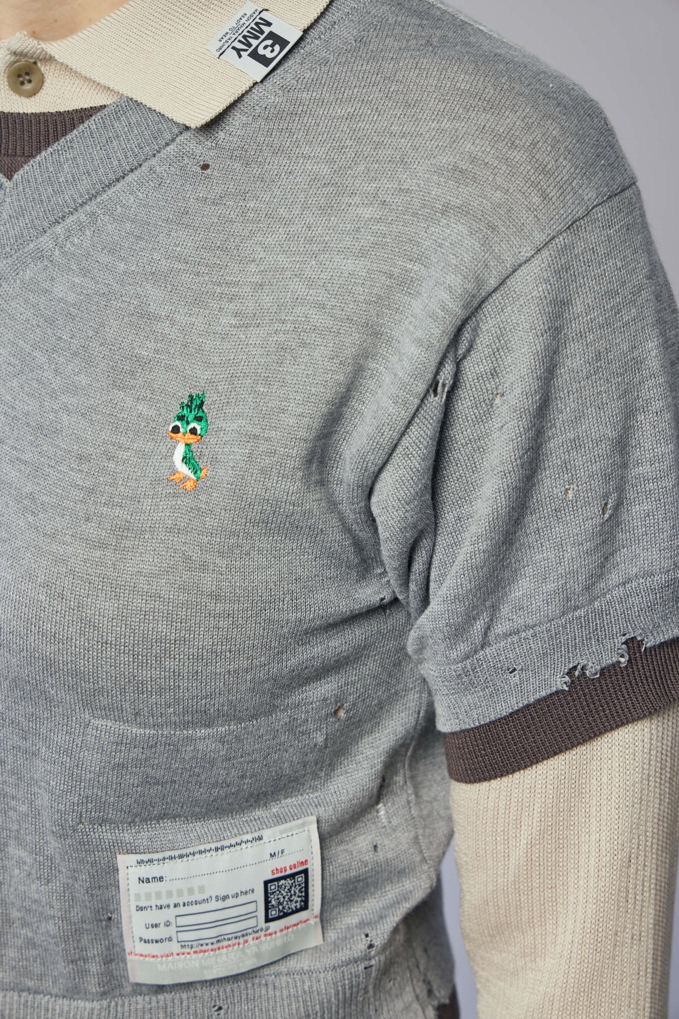 Maison Mihara Yasuhiro - Triple Layered Knit Pullover - LABELS