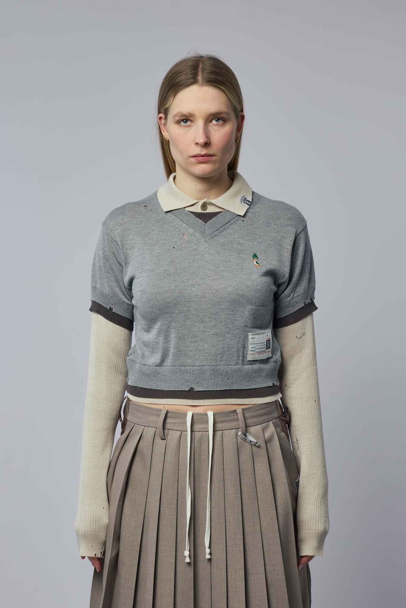 Maison Mihara Yasuhiro - Triple Layered Knit Pullover - LABELS