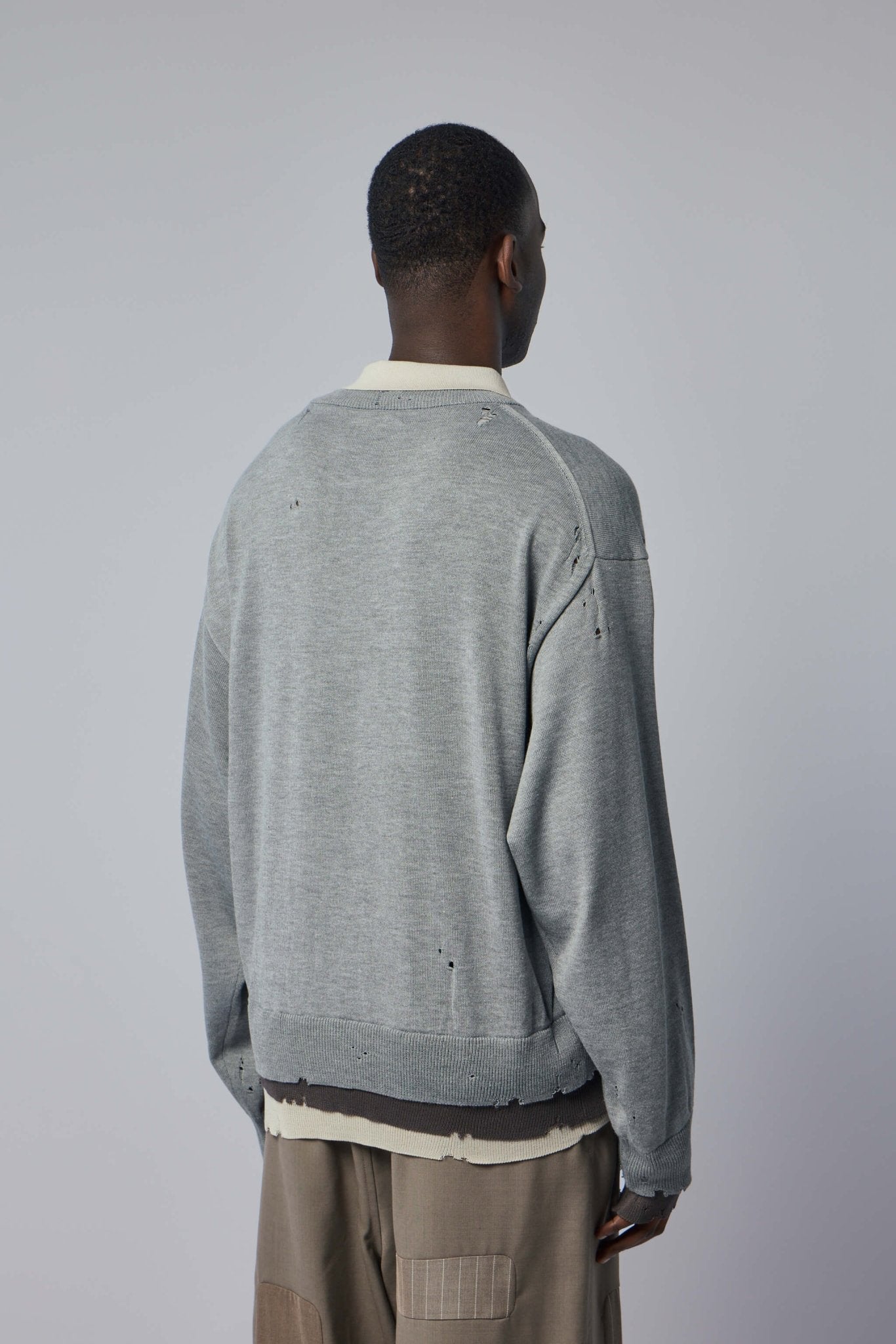 Maison Mihara Yasuhiro - Triple Layered Knit Pullover - LABELS