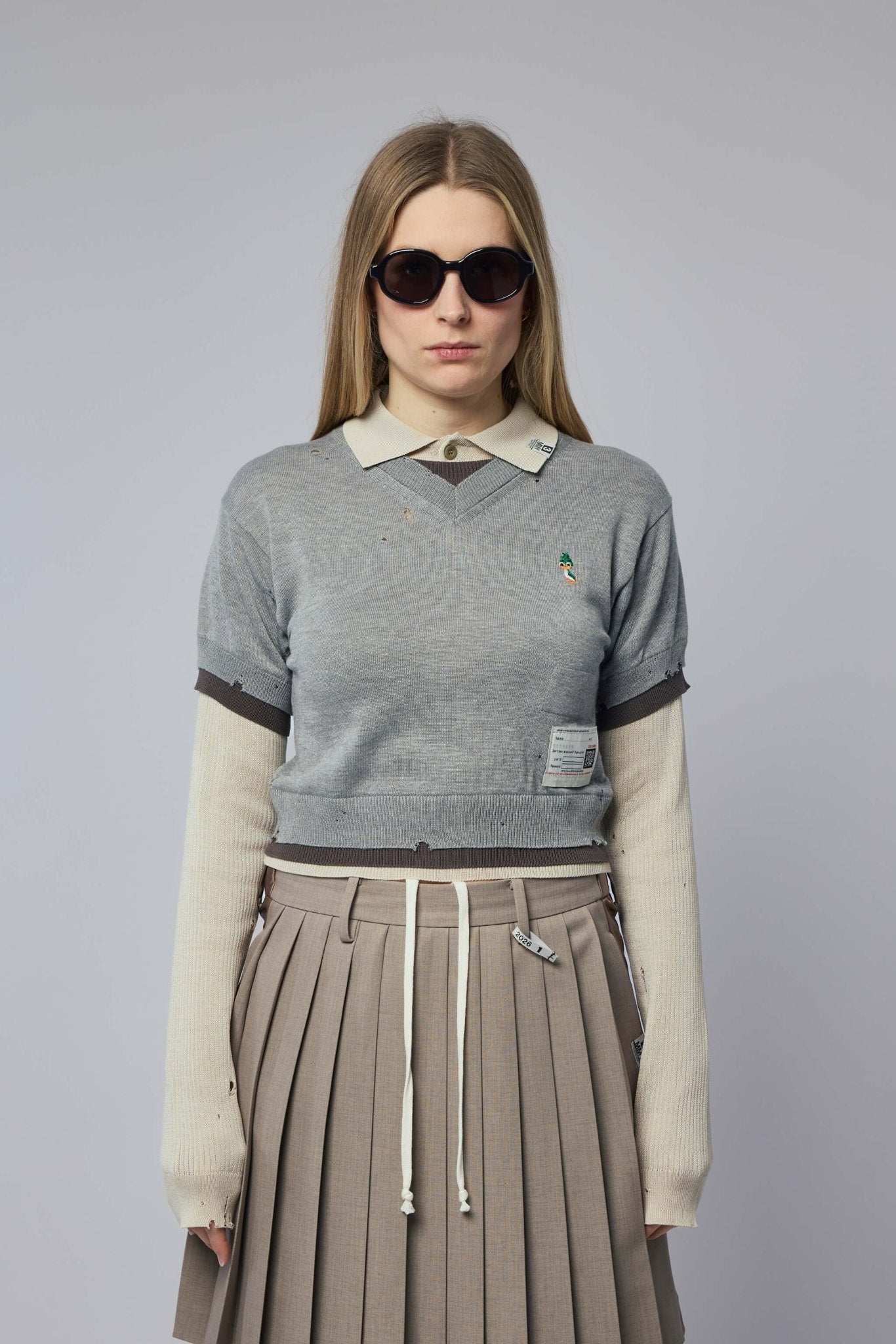 Maison Mihara Yasuhiro - Triple Layered Knit Pullover - LABELS