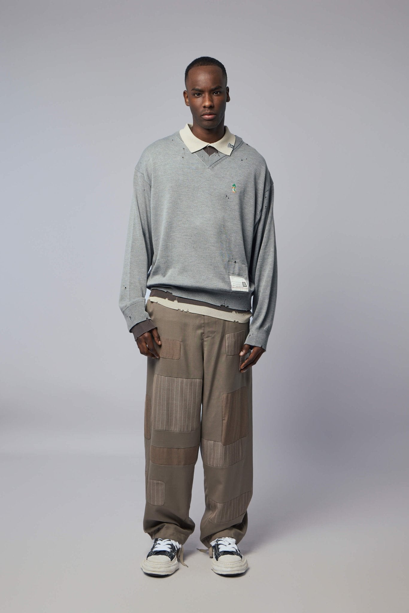 Maison Mihara Yasuhiro - Triple Layered Knit Pullover - LABELS