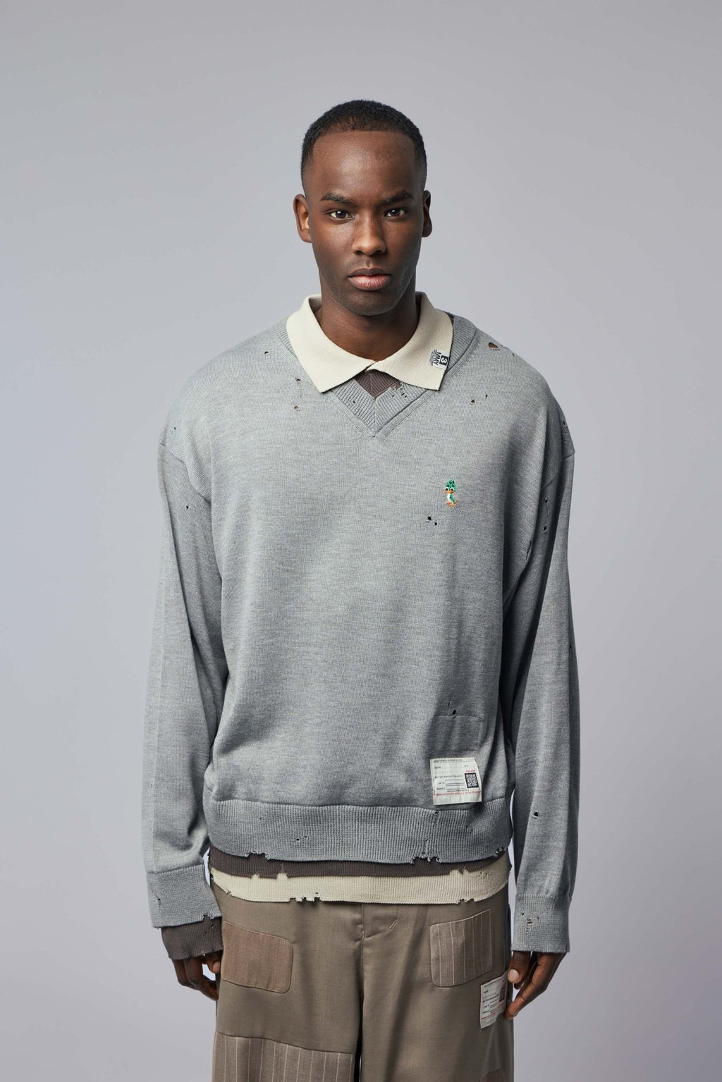 Maison Mihara Yasuhiro - Triple Layered Knit Pullover - LABELS