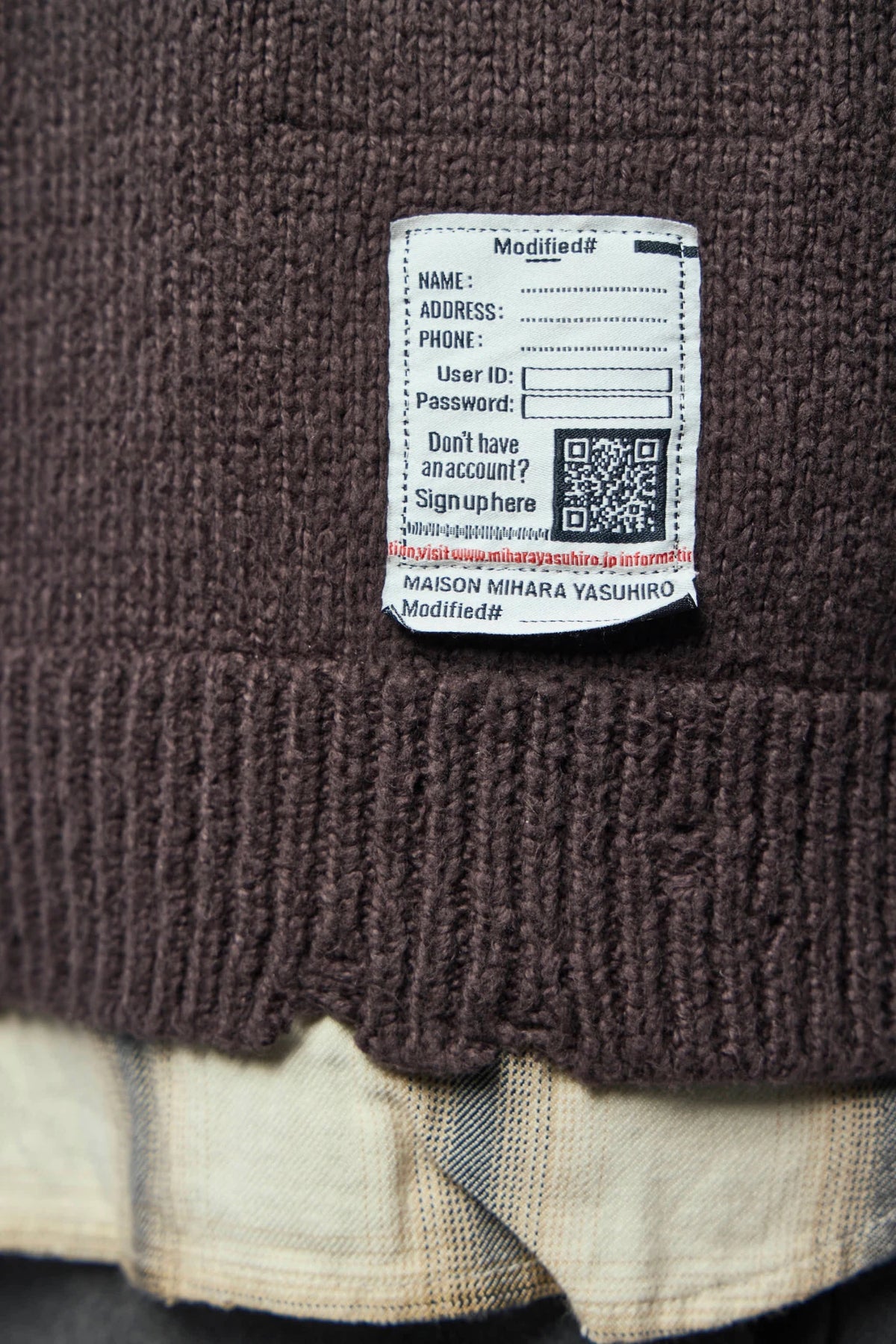 Maison Mihara Yasuhiro - Triple Layered Sweat Hoodie - LABELS