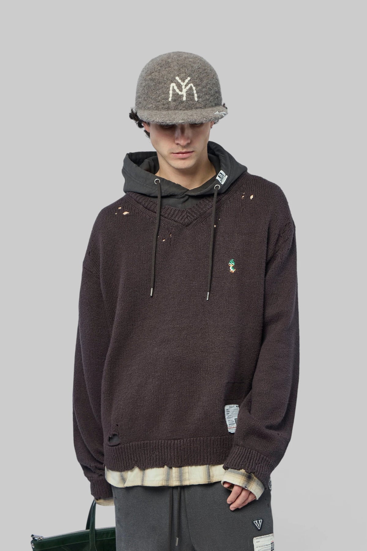 Maison Mihara Yasuhiro - Triple Layered Sweat Hoodie - LABELS