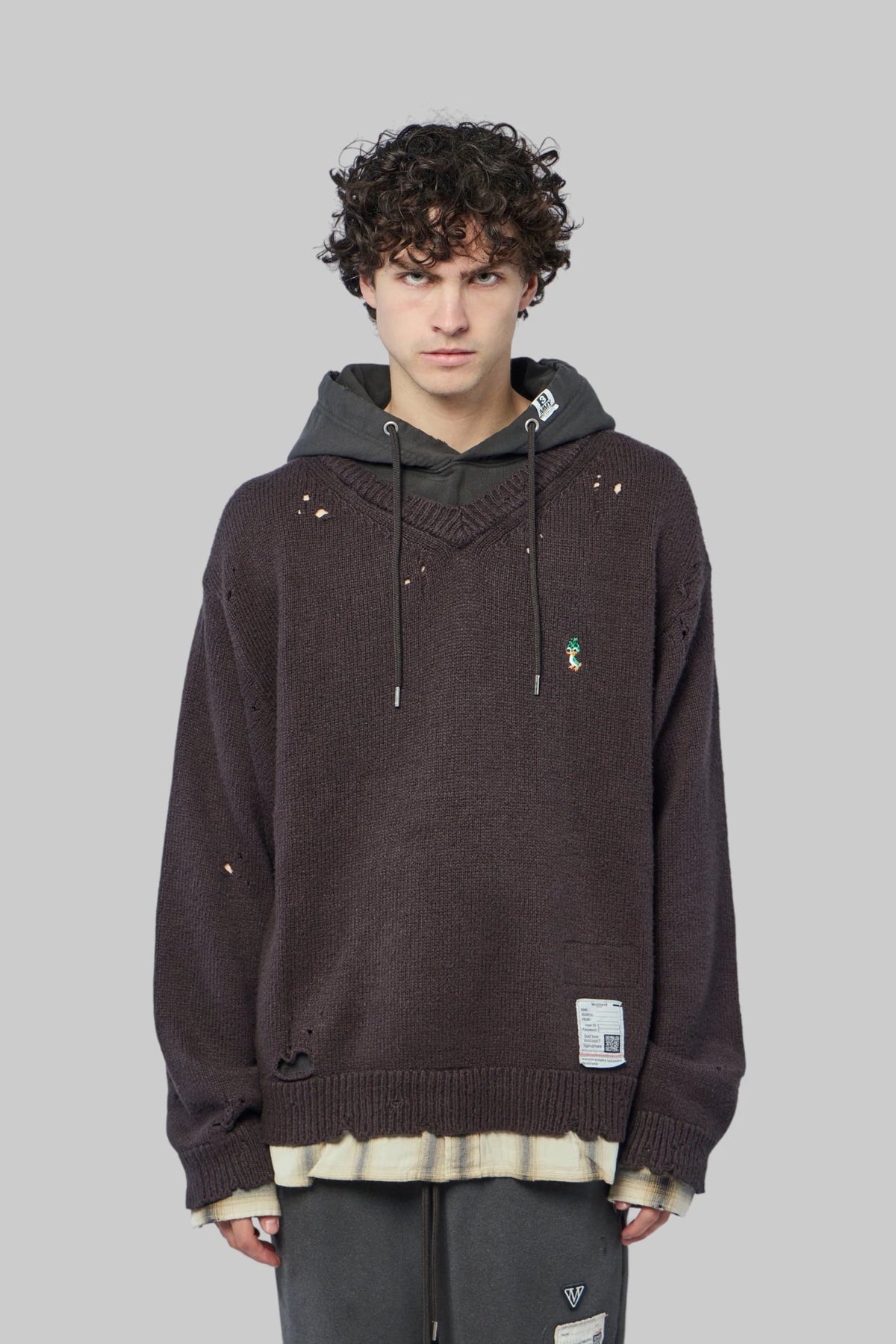 Maison Mihara Yasuhiro - Triple Layered Sweat Hoodie - LABELS