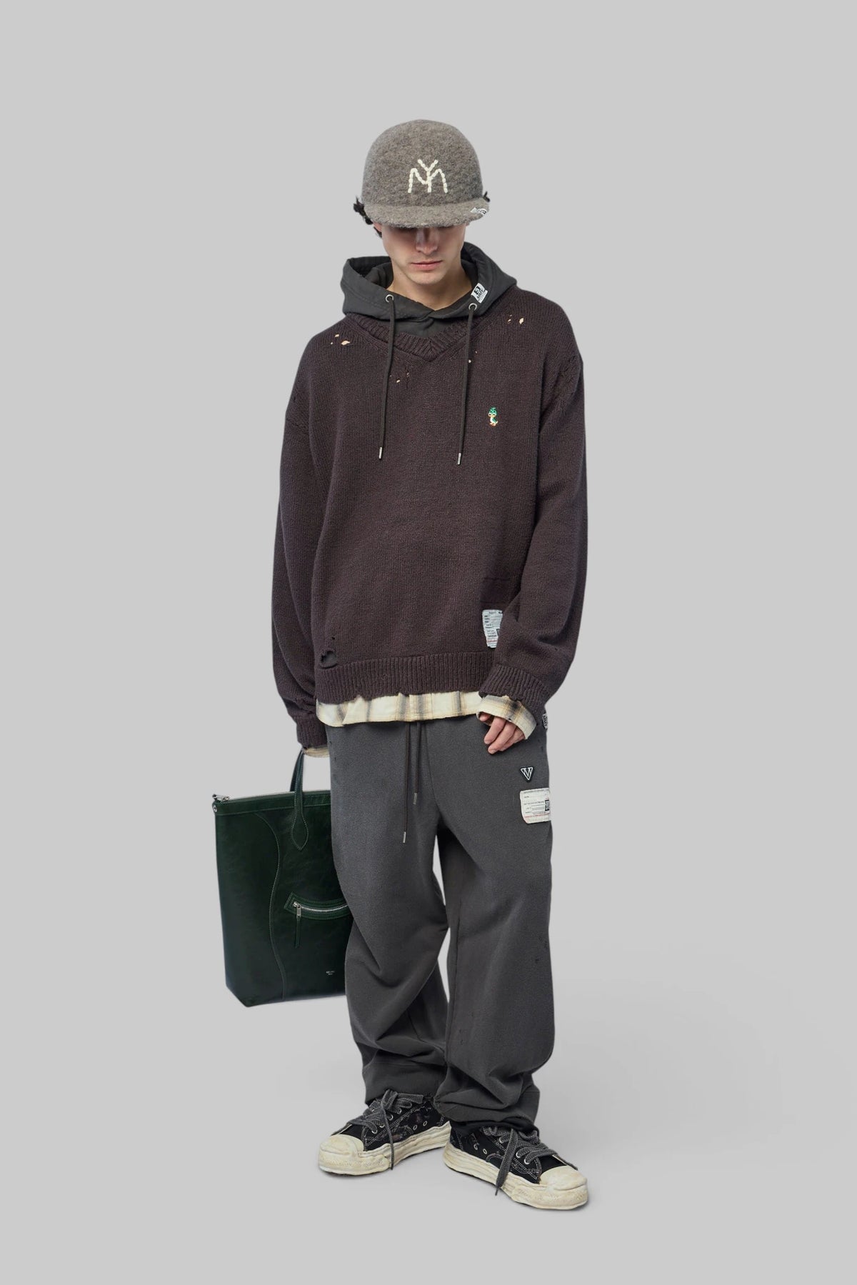 Maison Mihara Yasuhiro - Triple Layered Sweat Hoodie - LABELS