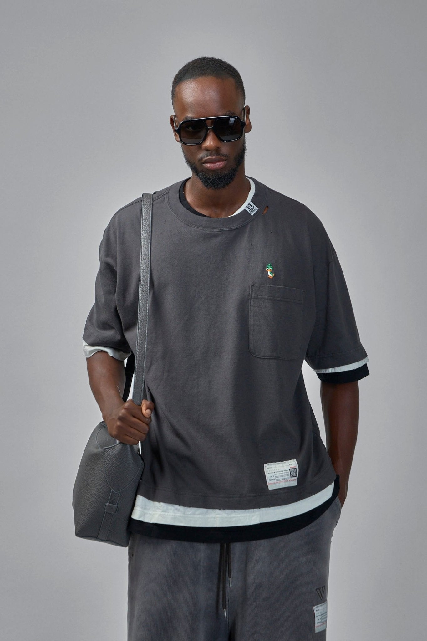 Maison Mihara Yasuhiro - Triple Layered T-shirt - LABELS