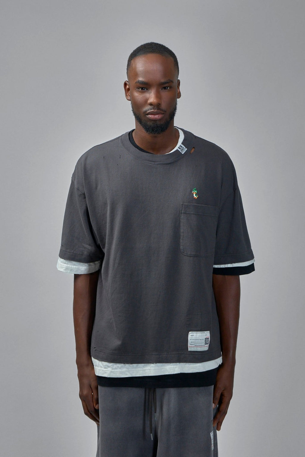 Maison Mihara Yasuhiro - Triple Layered T-shirt - LABELS