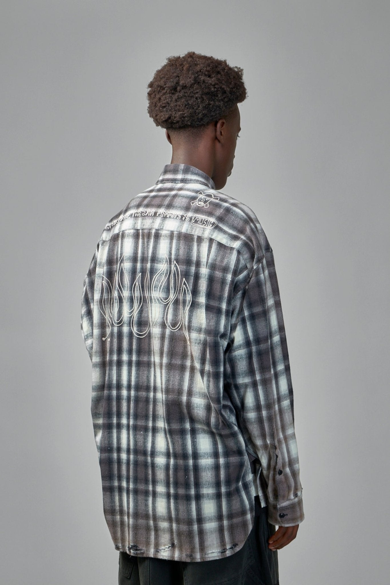 Maison Mihara Yasuhiro - Vintage Like Check L/S Shirt - LABELS